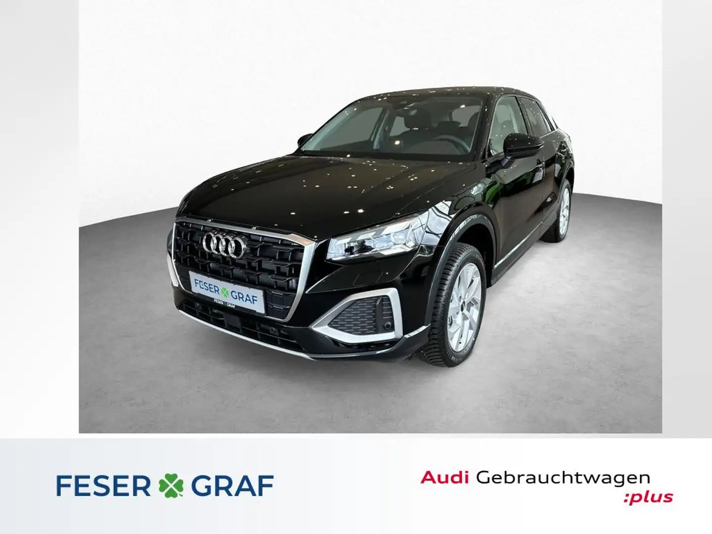 Audi Q2 adv 35 TFSI S tronic NAVI/MATRIX/GANZJAHR Zwart - 1