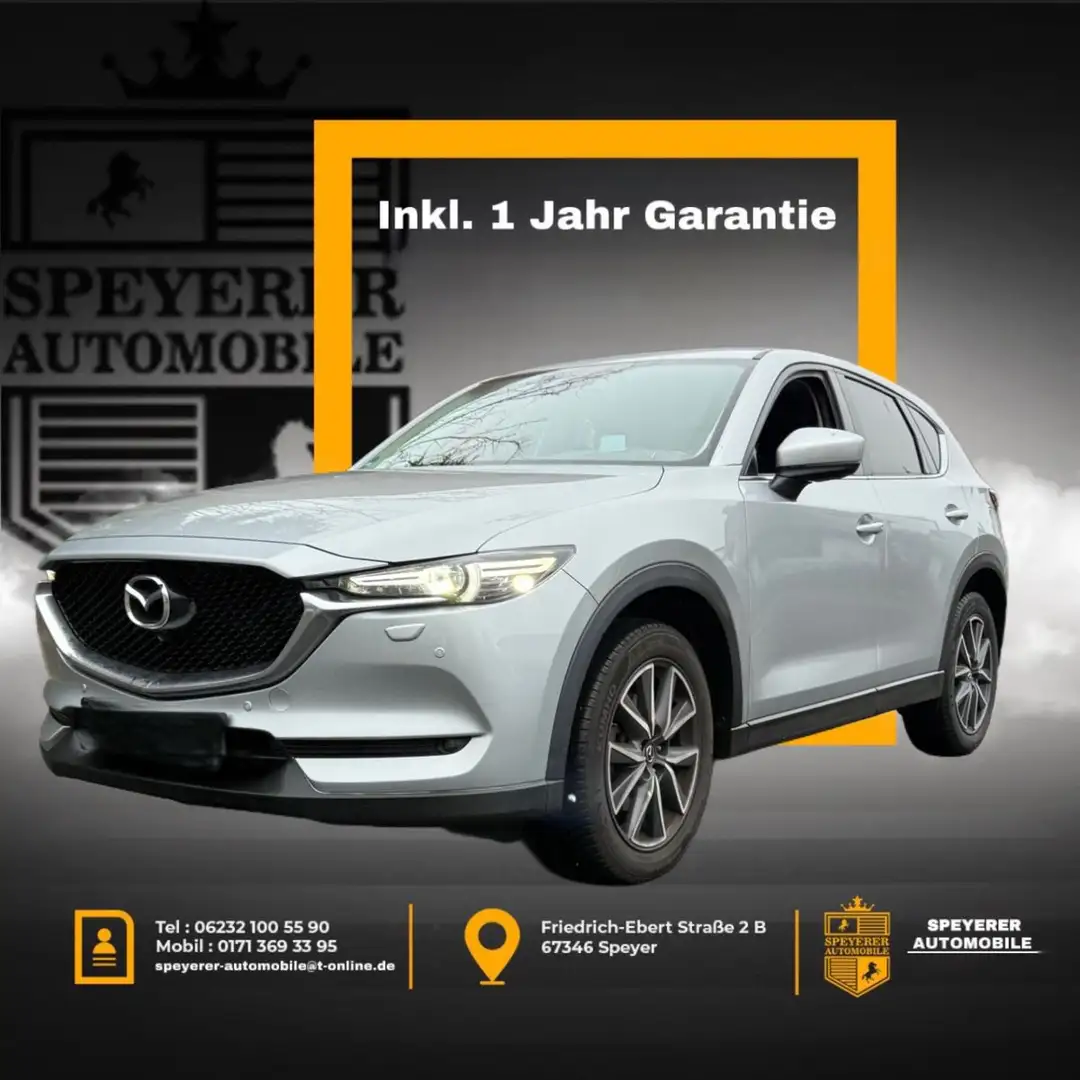 Mazda CX-5 Sports-Line |NAVI|LED|KAMERA|AUTOMATIK|ALLR Silber - 1