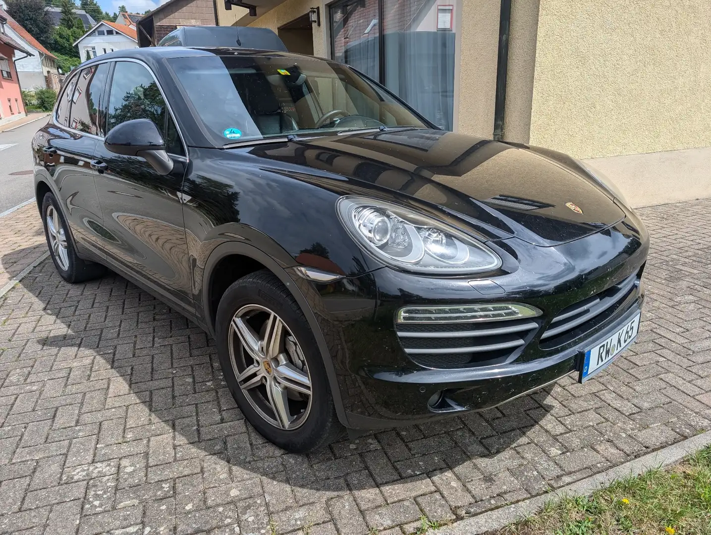 Porsche Cayenne S Tiptronic Standheizung Winterpacket Sportauspuff Schwarz - 1