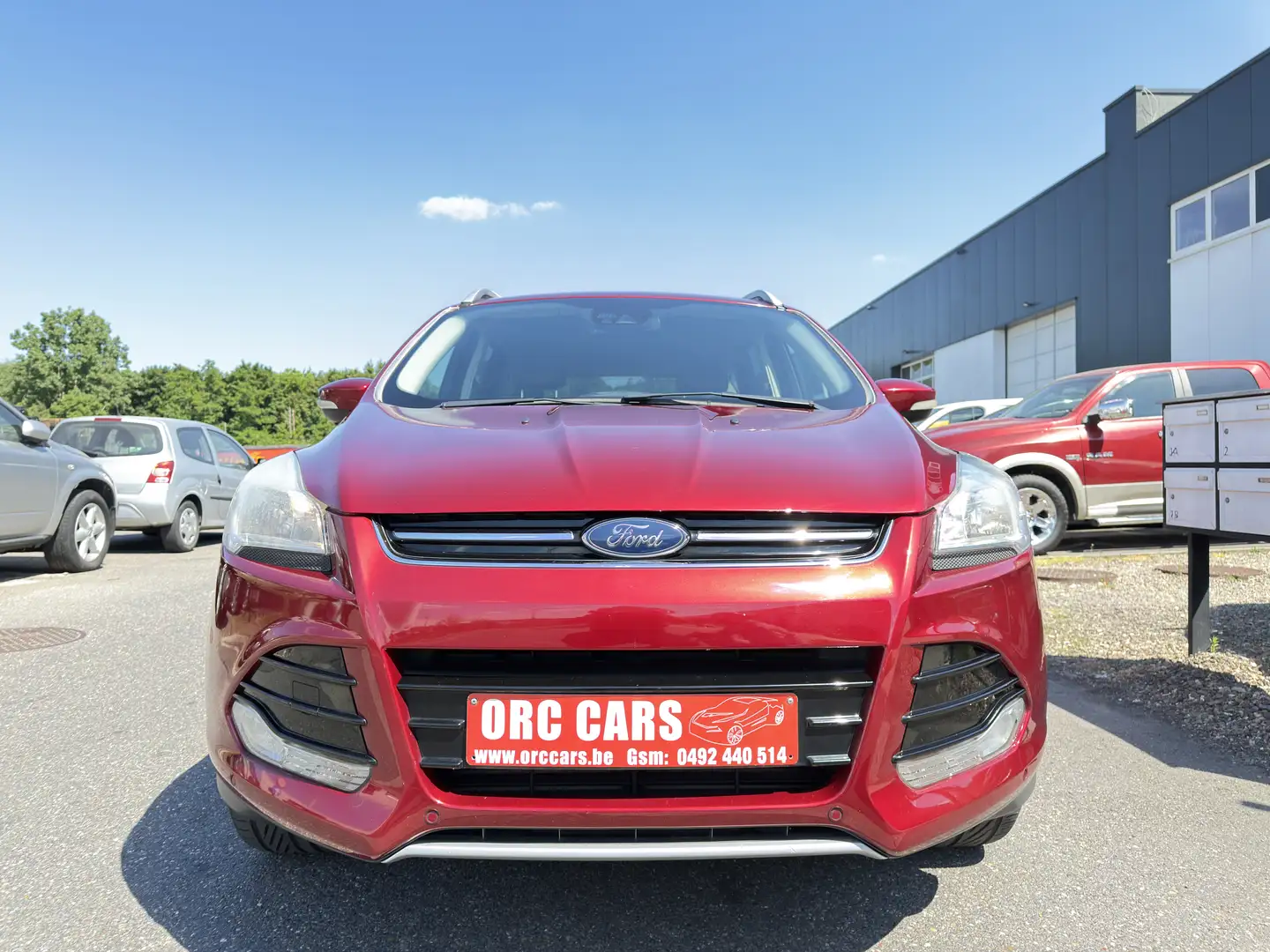 Ford Kuga 2.0 TDCi 4x4 AUTOMAAT Titanium+ EURO6b GARANTIE Rood - 1