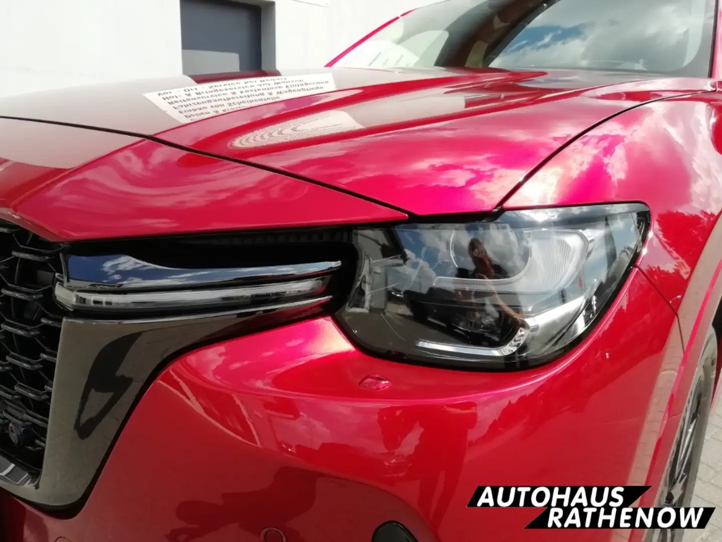 Mazda CX-60 2025 Homura PHEV Hybrid AWD 2.5 e-SKYACTIV RED & B Rot - 2