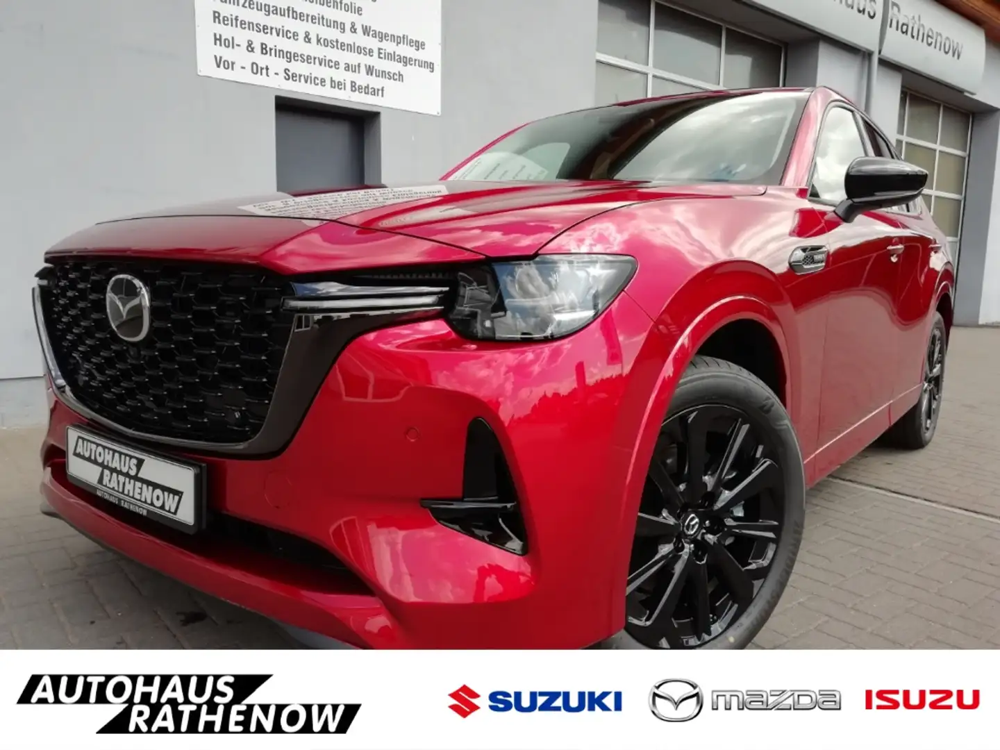 Mazda CX-60 2025 Homura PHEV Hybrid AWD 2.5 e-SKYACTIV RED & B Rot - 1
