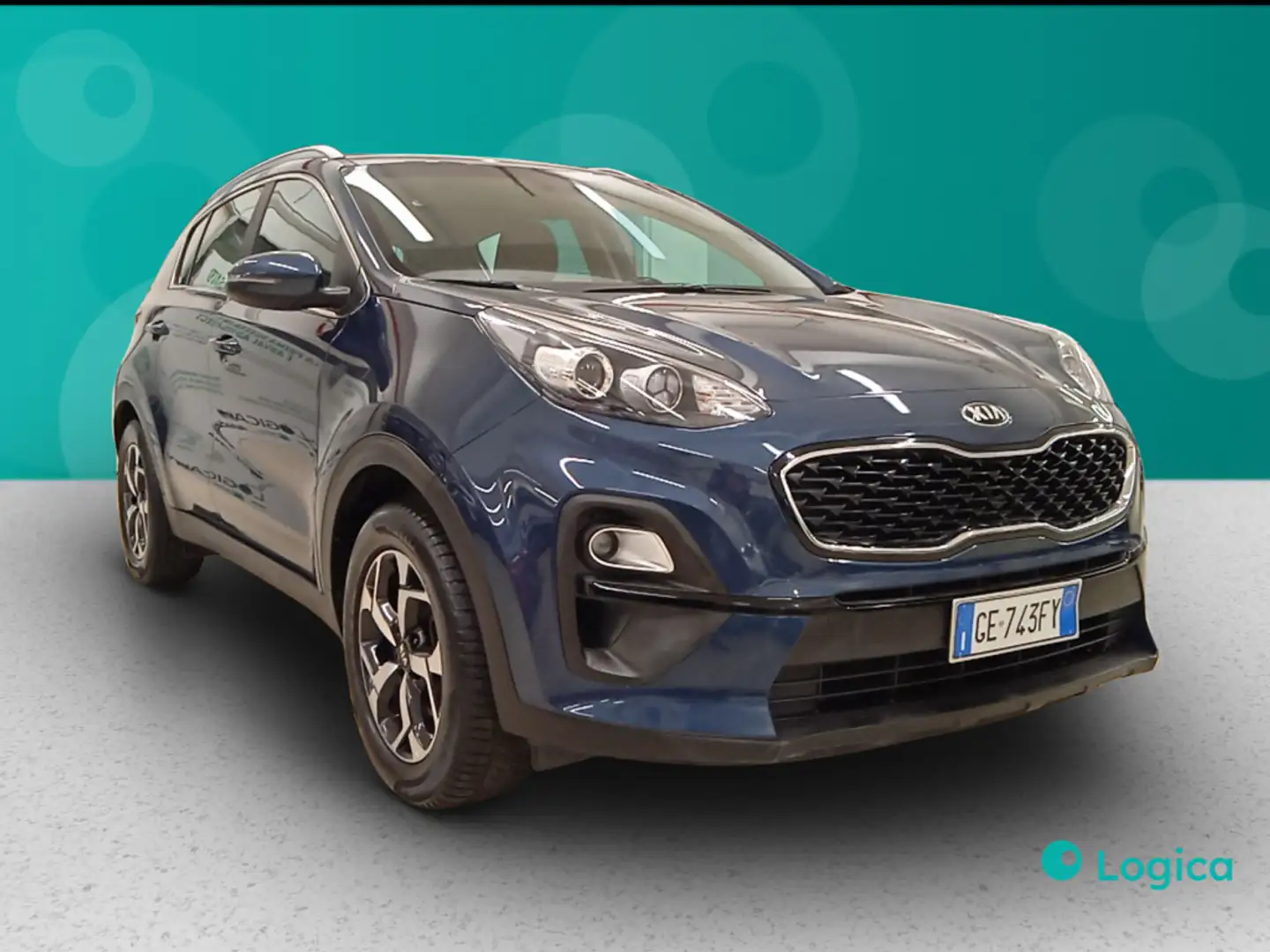 Kia Sportage 1.6 CRDi Mild Hybrid Business Class Blu/Azzurro - 1
