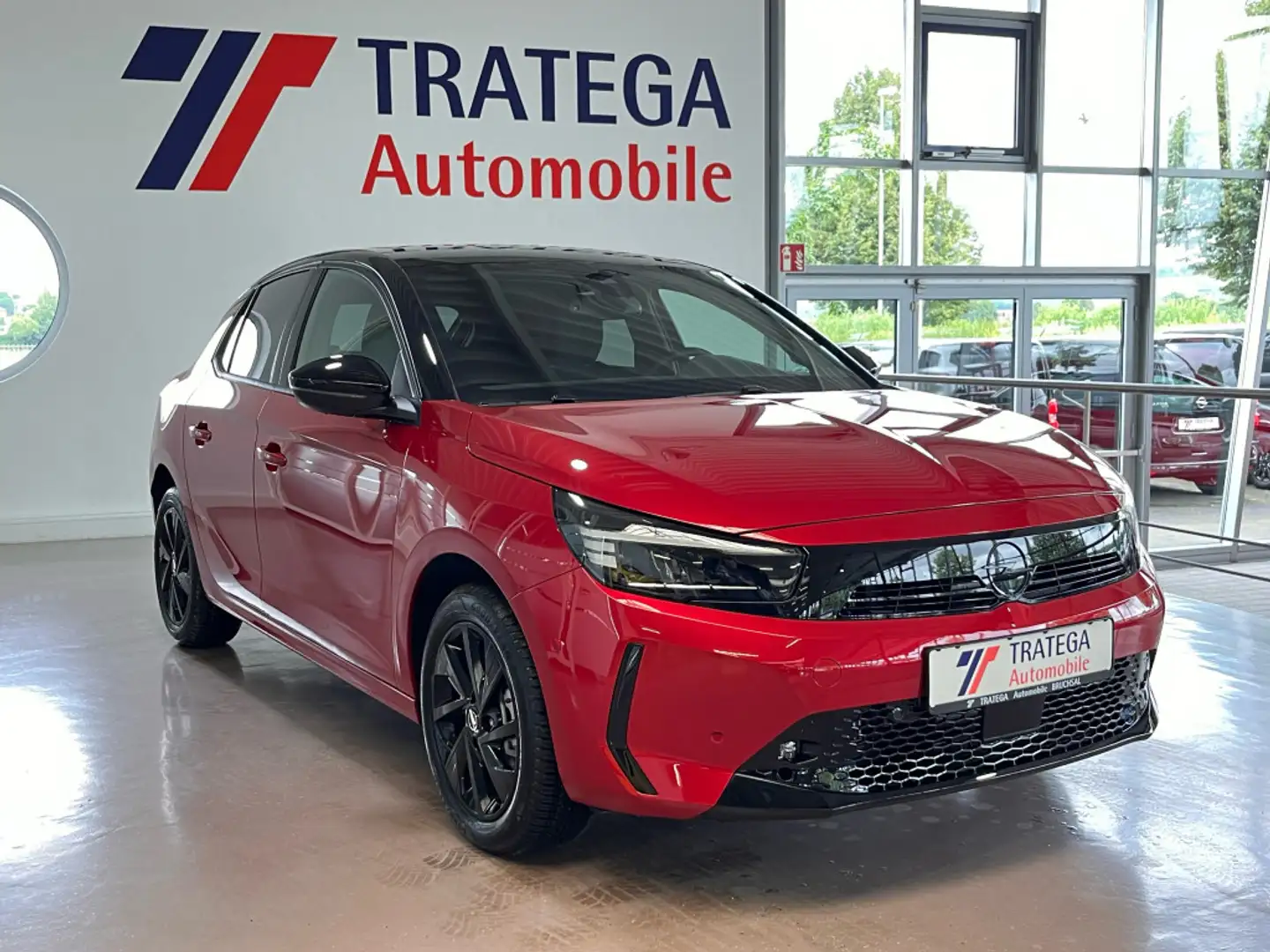 Opel Corsa 1,2 Turbo Automatik GS LED CAM Navi SH TW Rouge - 1
