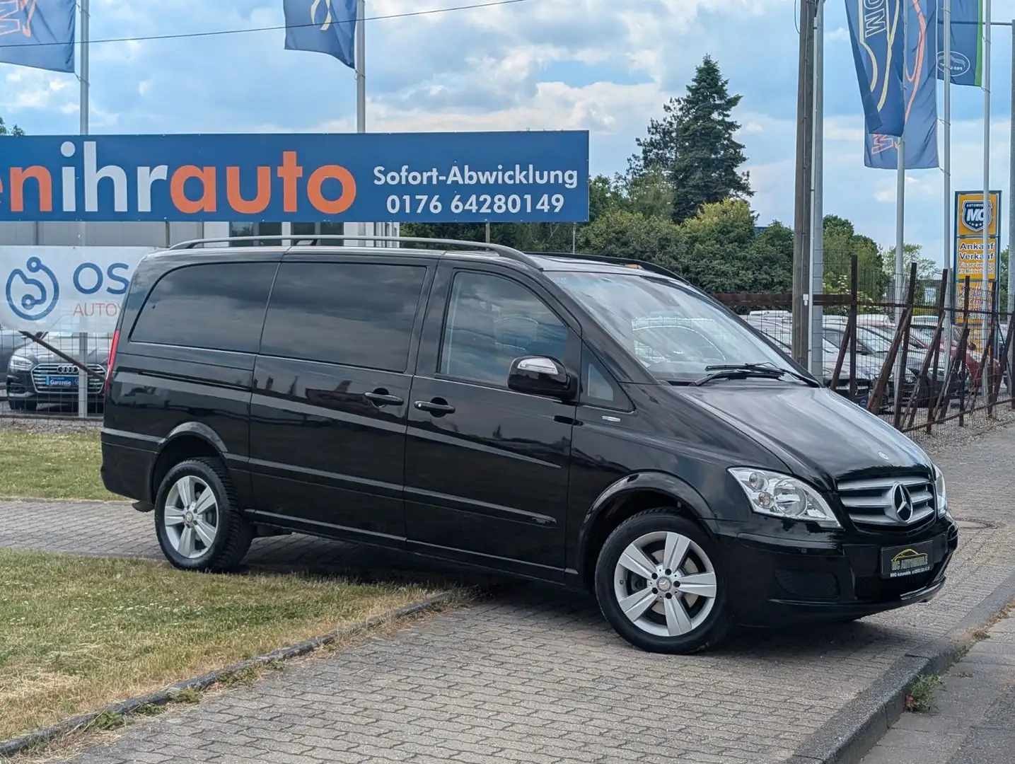 Mercedes-Benz Viano 2.2 CDI Trend Edition lang*7-SITZE*KLIMA ! Schwarz - 2