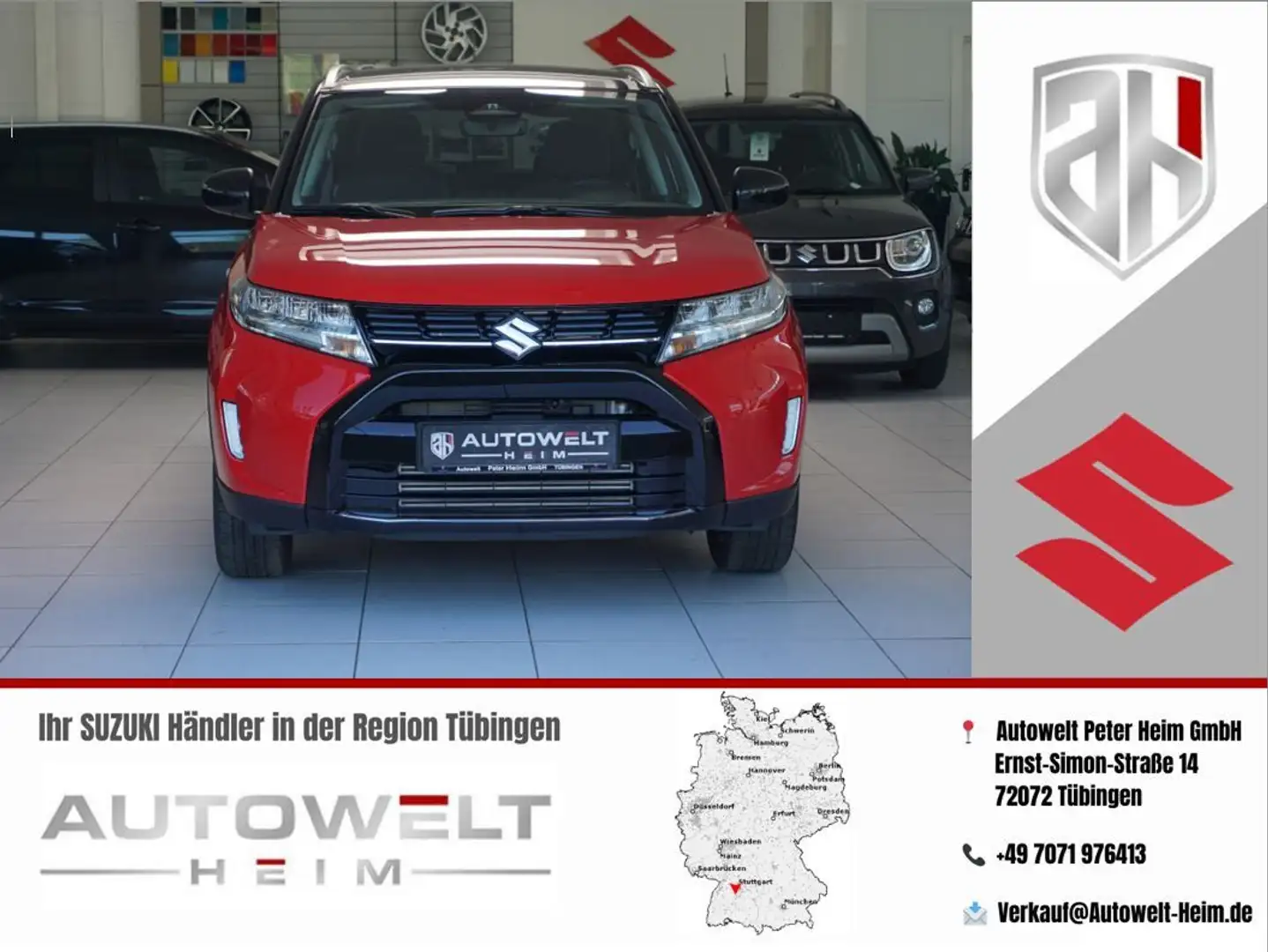 Suzuki Vitara 1.4 Mild-Hybrid Comfort*A/T*Tempomat* Rouge - 1