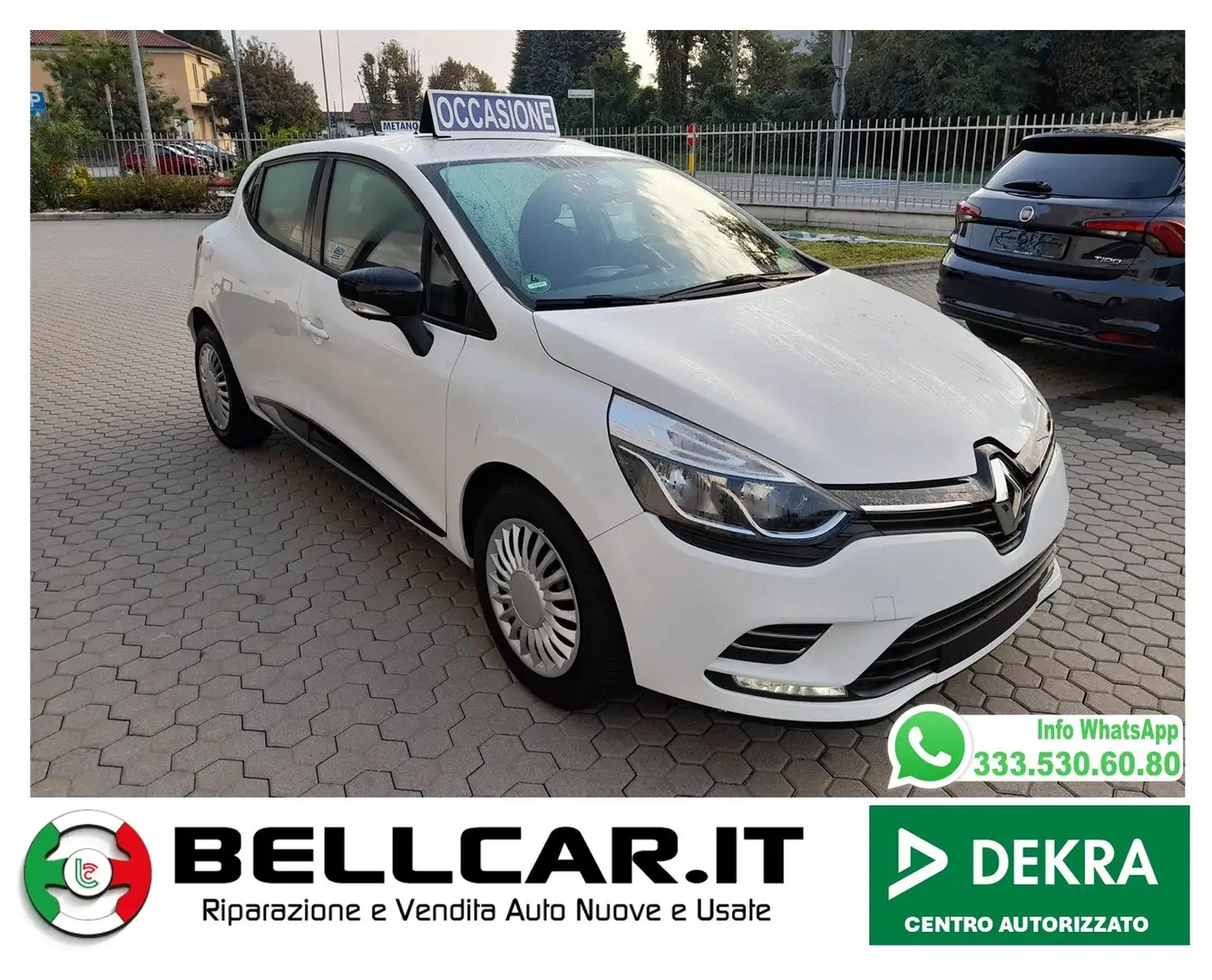 Renault Clio Clio 0.9 tce Duel 75cv Blanc - 1