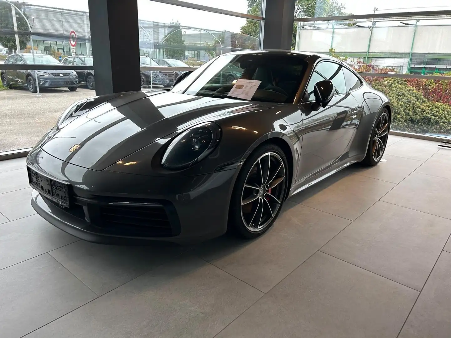 Porsche 911 992 Coupe 3.0 Carrera S auto/SPORT CHRONO/CARBONIO Grigio - 2