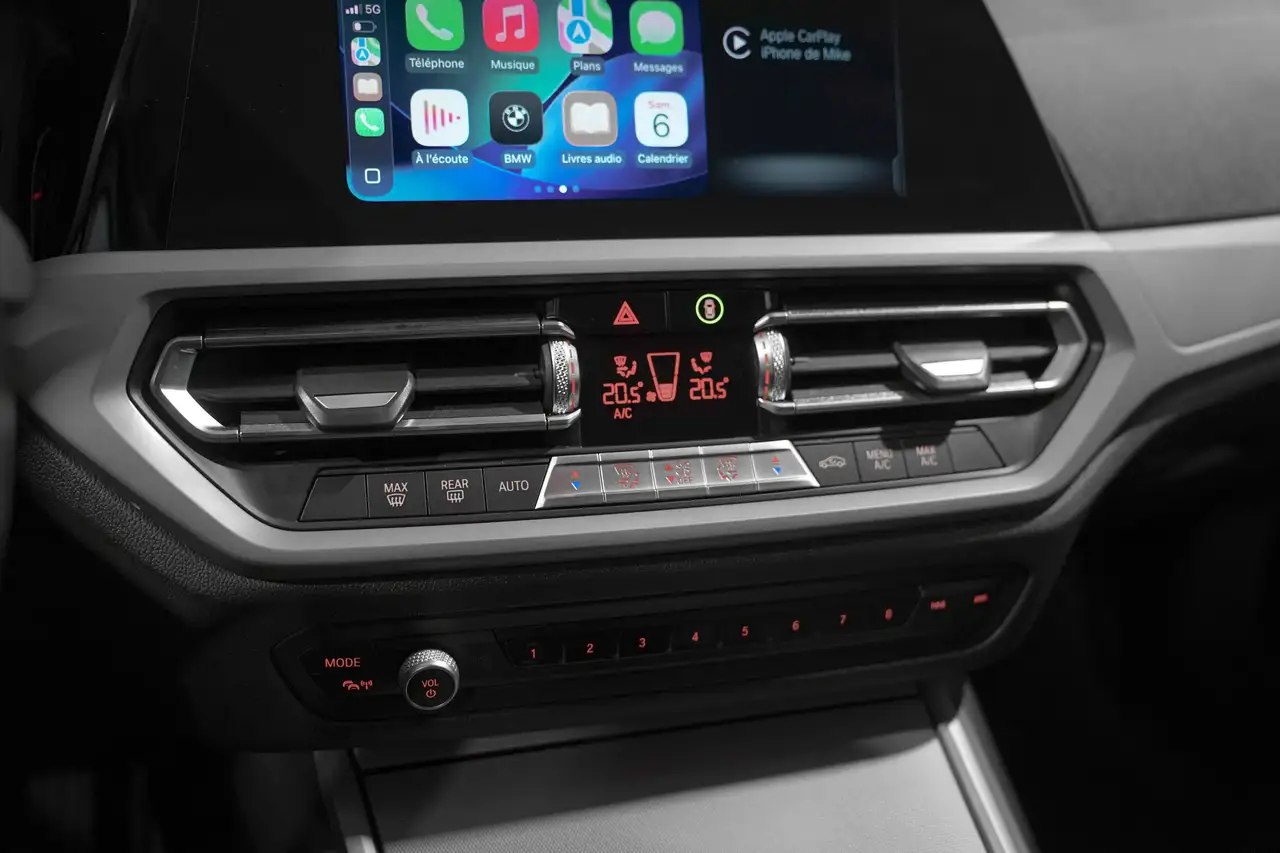 BMW 3 Series ✖ 19' PACK M APPLE CARPLAY FULL BLACK TVA ✔, миниатюра 9