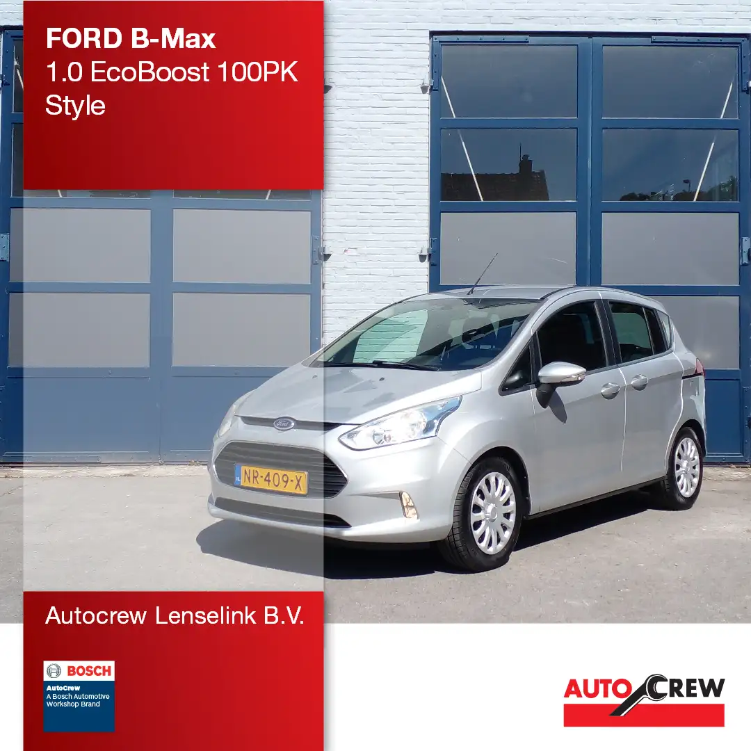 Ford B-Max 1.0 EcoBoost 100PK Style | Origineel NL | Gris - 1