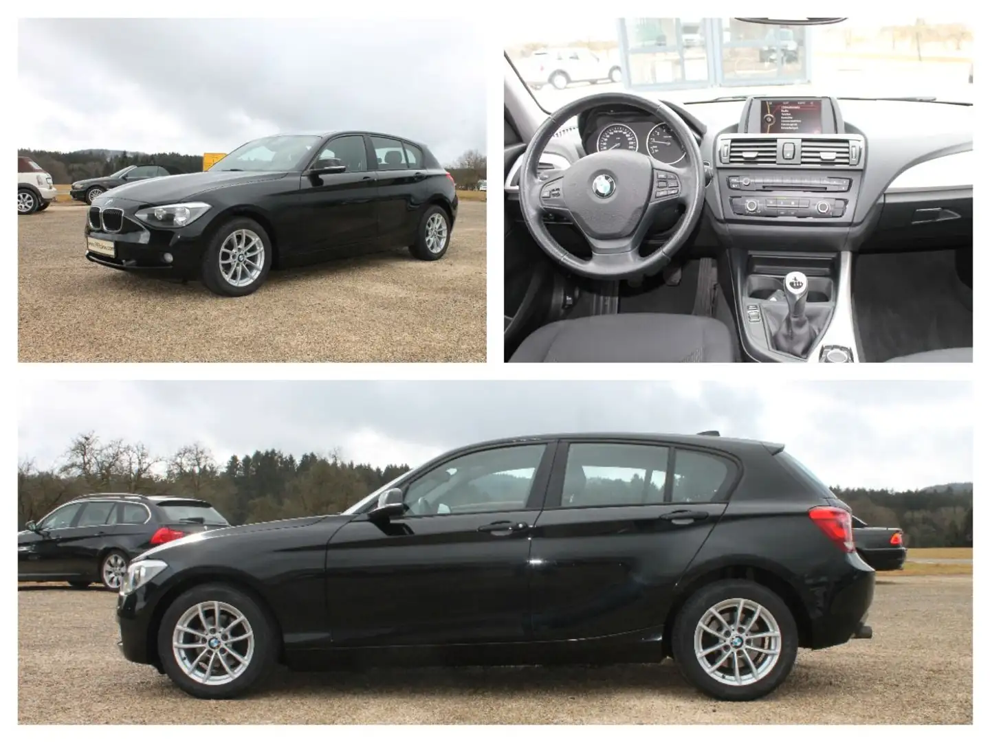 BMW 114 i Freisprecheinrichtung mit USB LM+PDC Noir - 1