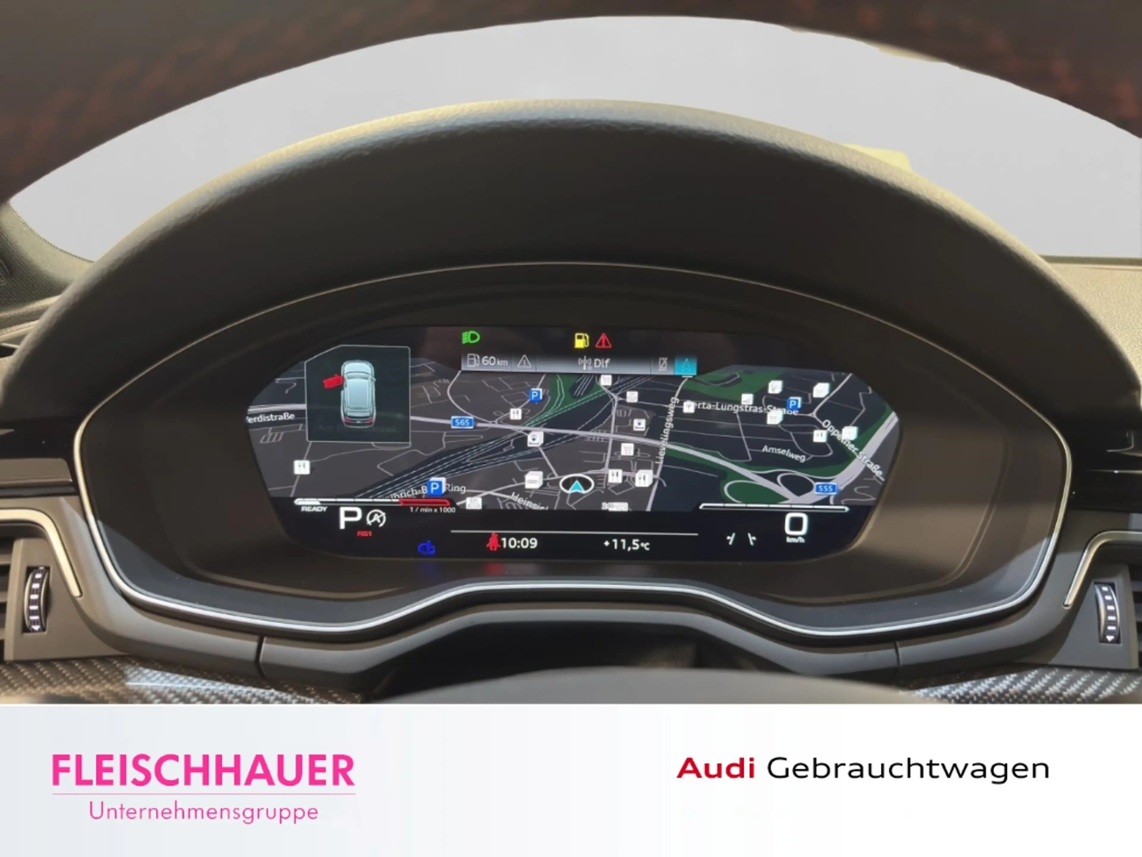 Audi RS4 Avant 2.9 TFSI qu. Matrix+AHK+Pano+20''+280+HUD+B& — photo 11