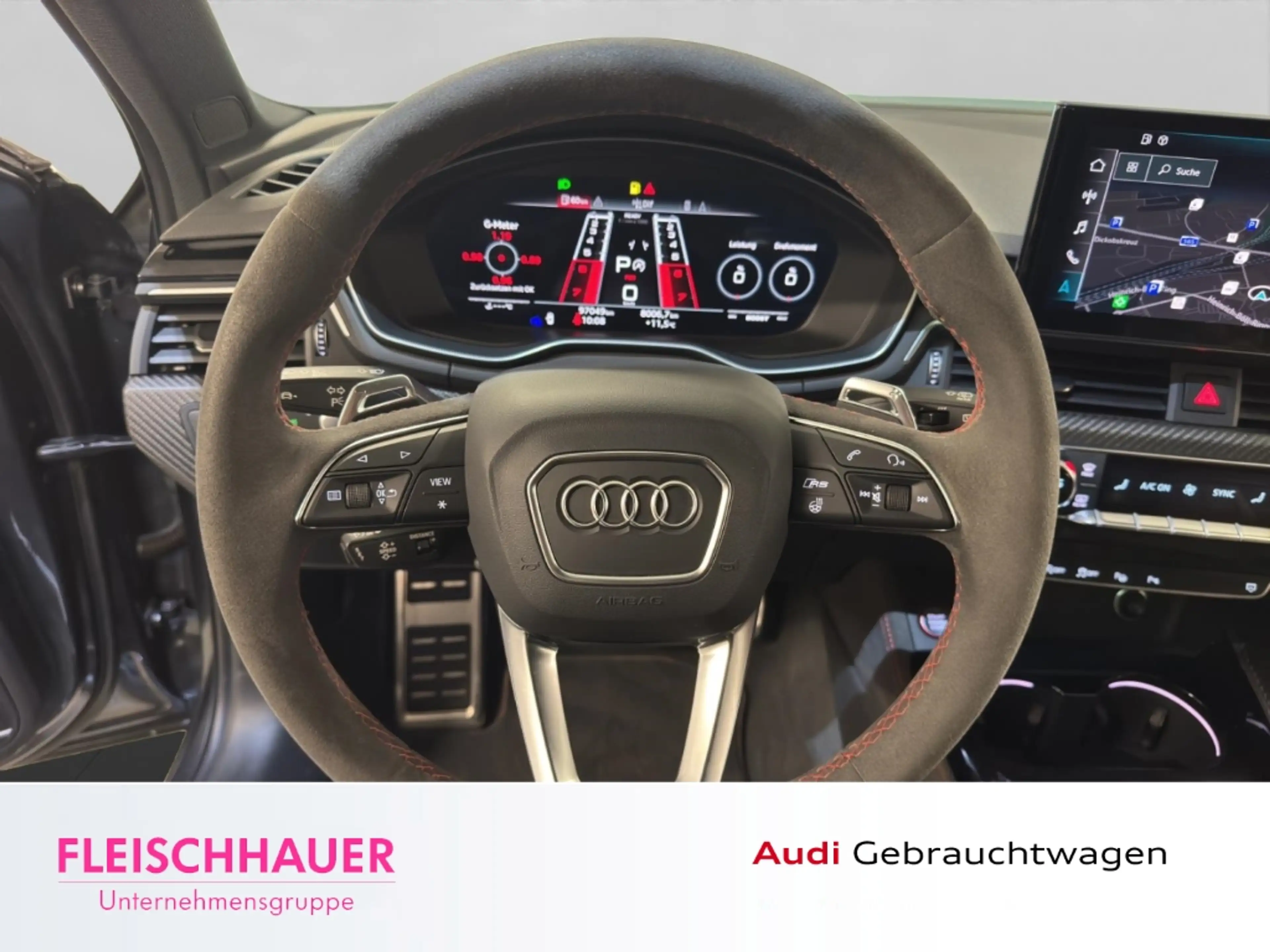 Audi RS4 Avant 2.9 TFSI qu. Matrix+AHK+Pano+20''+280+HUD+B& — photo 10