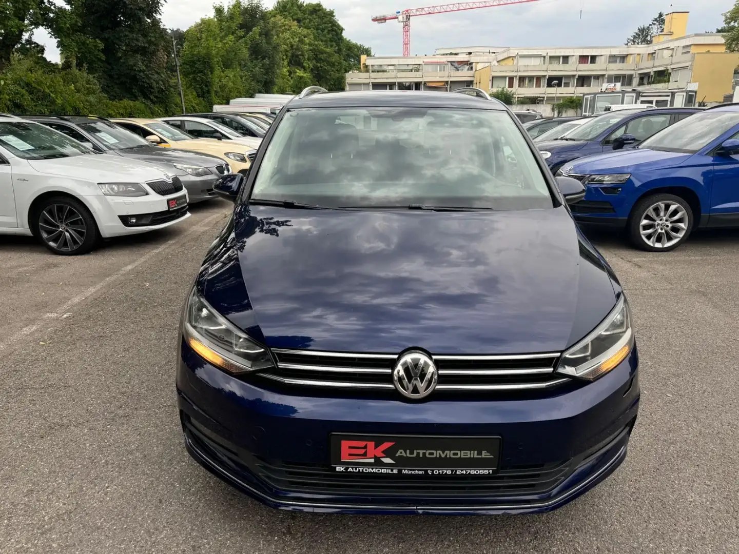 Volkswagen Touran Join Start-Stopp Navi 7 Sitze PDC AHK Blau - 2