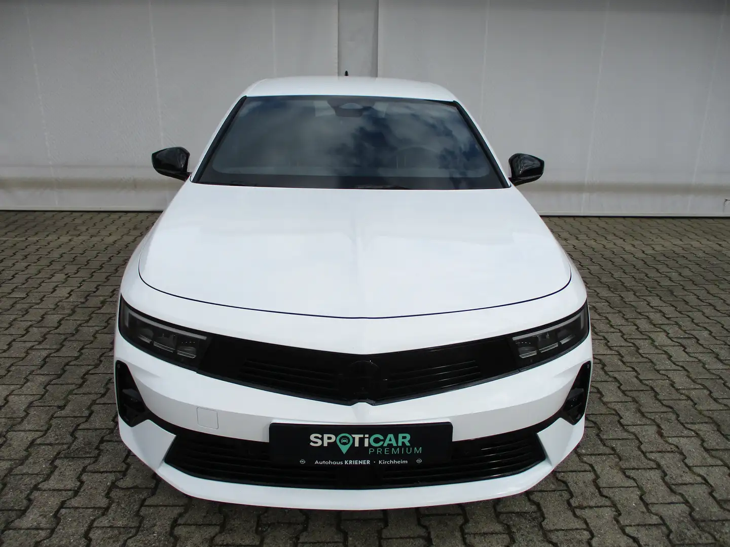Opel Astra GS Blanc - 2
