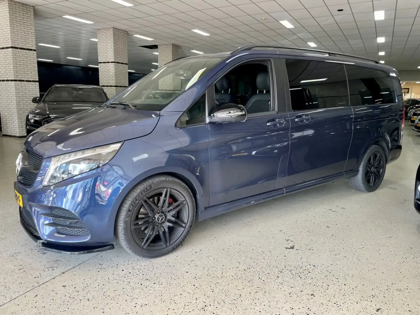 Mercedes-Benz V 250 250D Dubbel Cabine Lang Avantgarde Automaat BomVol Blauw - 1