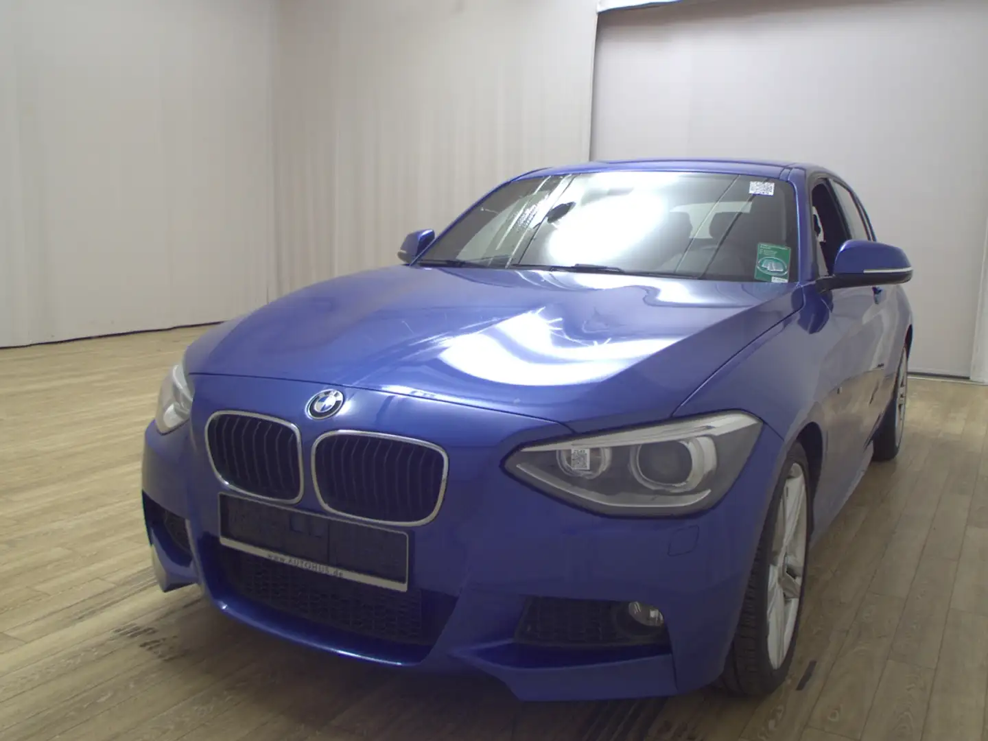 BMW 116 dA M-Sport Navi Bi-Xenon PDC Shz Klima Bleu - 2