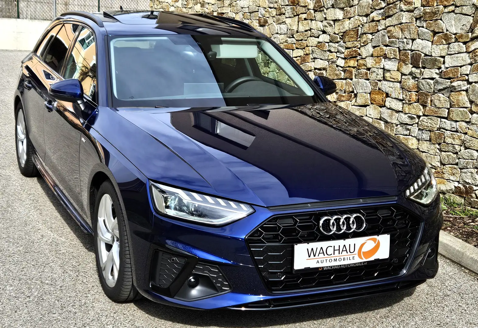 Audi A4 Avant 40 TDI S-line S-tronic*PANO*LED*Massage* Blau - 2