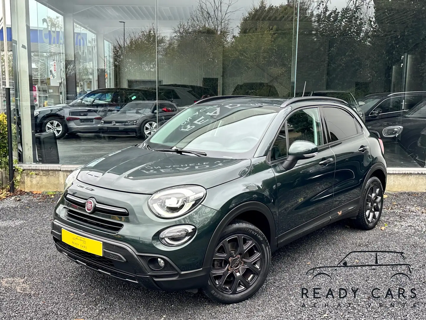 Fiat 500X 1.3l*AUTOMATIQUE*SPORT*CUIR*CAMERA*CARPLAY*GARNTIE Groen - 1