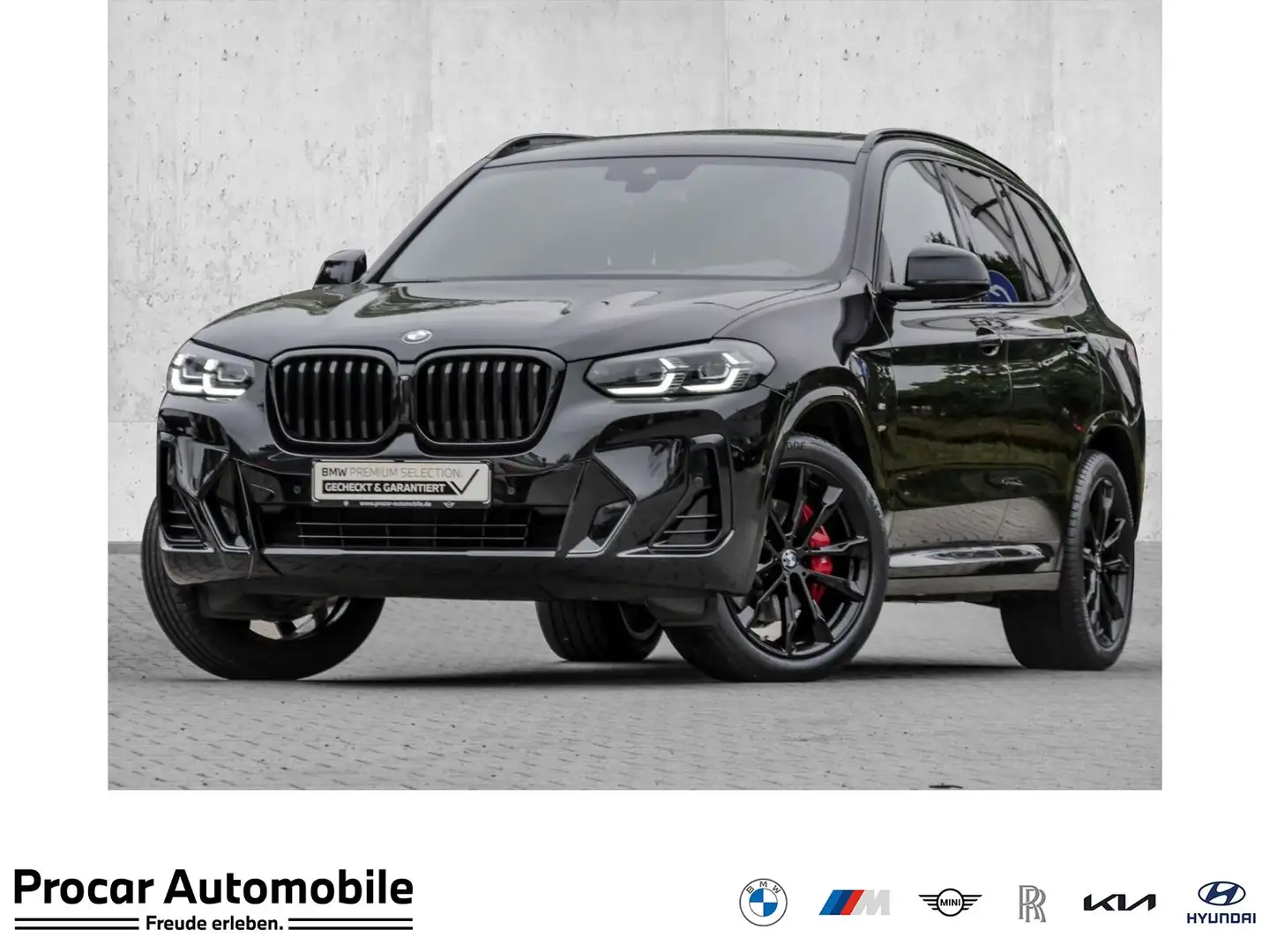 BMW X3 xDrive30d M Sport PANO RFK NAVI Standh. LED Schwarz - 1