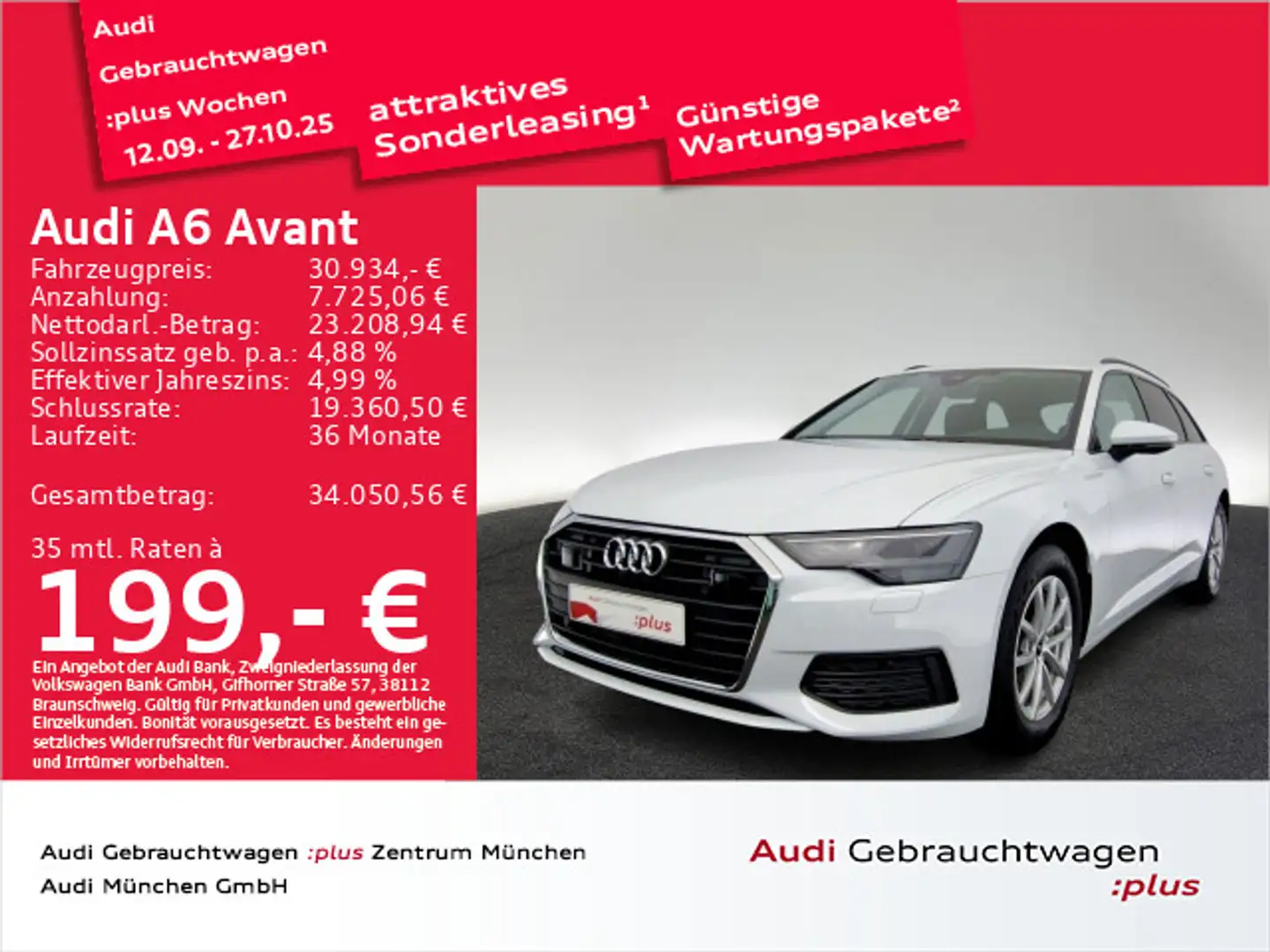 Audi A6 40 TDI S tronic Kamera/ACC Wit - 1