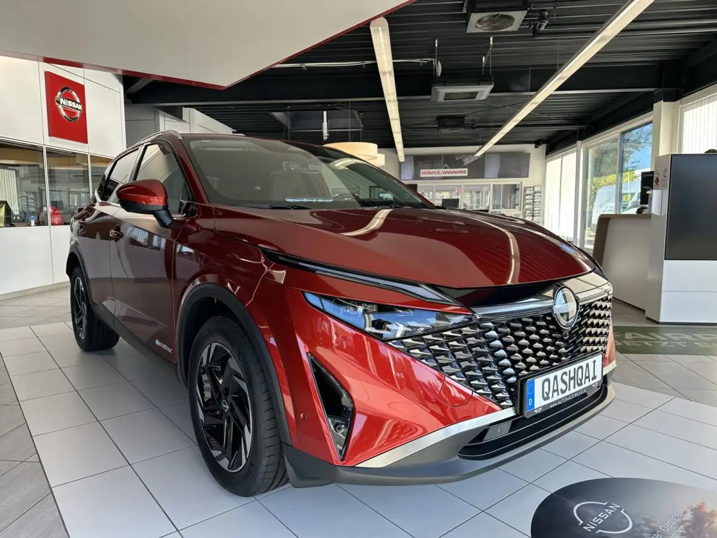 Nissan Qashqai 1.5 VC-T E-POWER N-CONNECTA - SOFORT/WINTER/KOMFOR Rot - 2