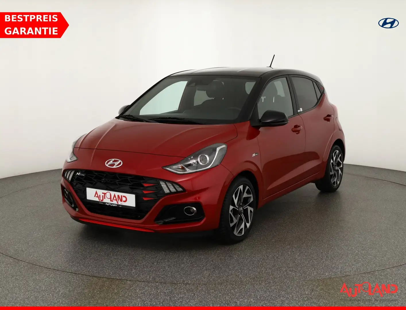 Hyundai i10 1.0 T-GDI N Line Kamera Navi Sitzheizung Rojo - 1