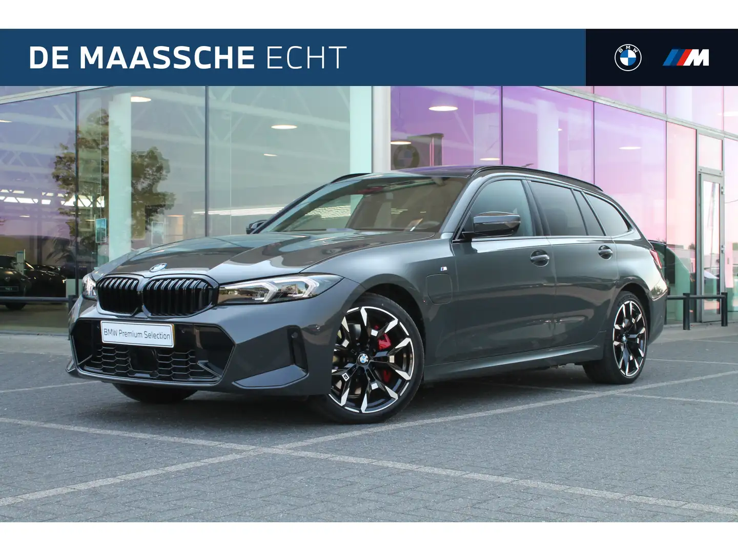 BMW 330 3 Serie Touring 330e High Executive M Sport Automa Grijs - 1