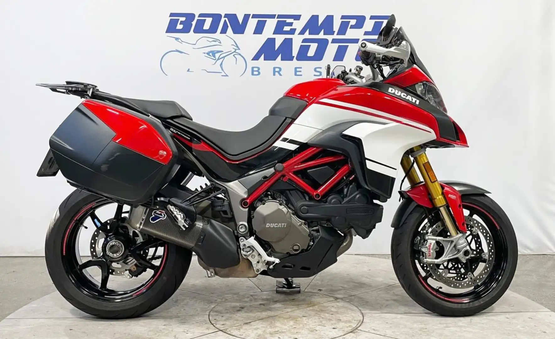 Ducati Multistrada 1200 2017 - PIKES PEAK + VALIGIE DUCATI Rood - 1
