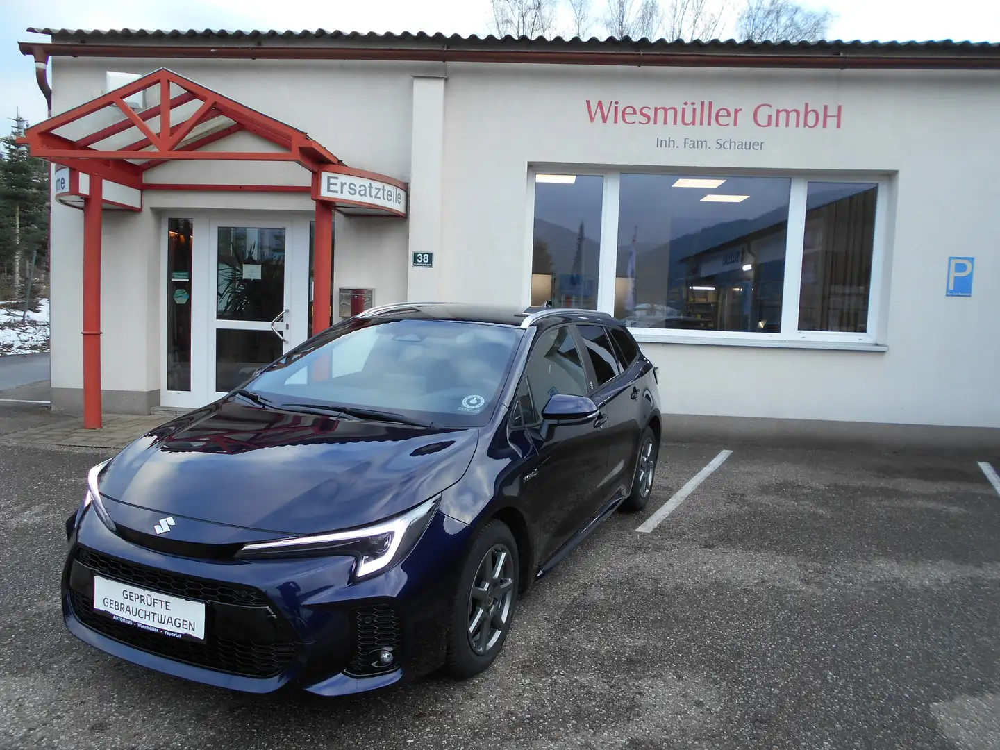 Suzuki Swace 1.8 Hybrid E-CVT flash Blau - 2