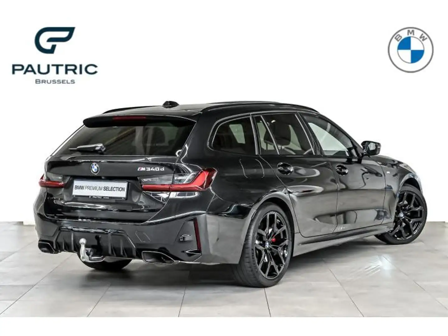 BMW 340 d Touring - NEW PRICE:94.230€* 2ans/jaar garanti Noir - 2