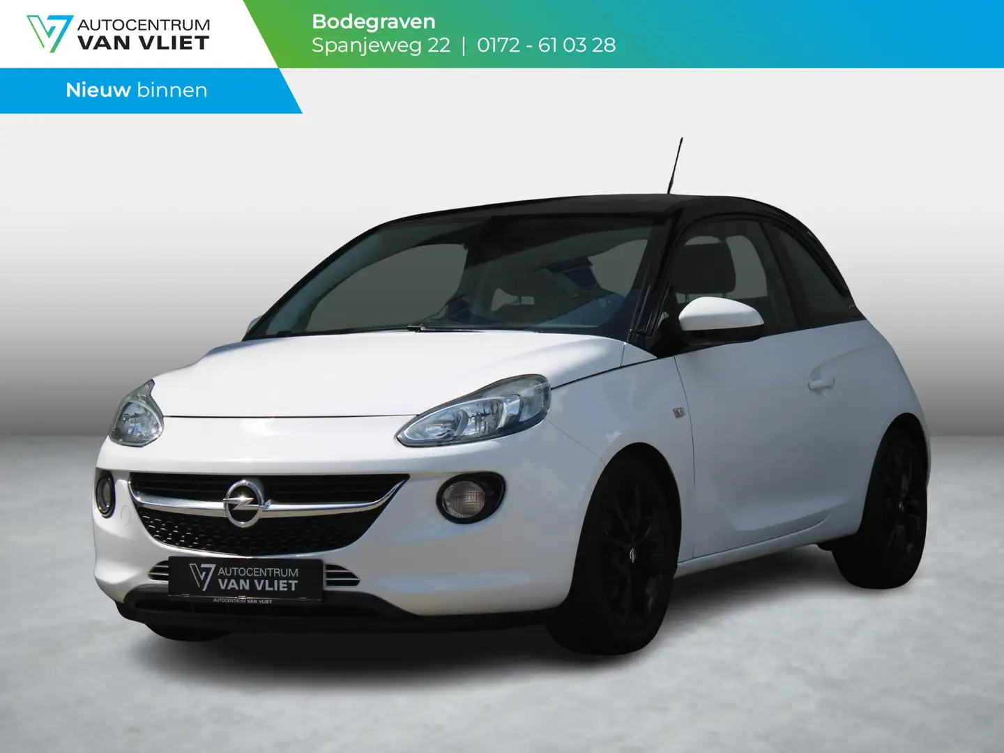 Opel Adam 1.0 Turbo Unlimited | APPLE CARPLAY | 12 MAANDEN B Bianco - 1