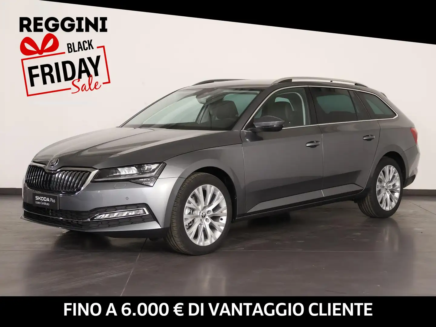Skoda Superb wagon 2.0 tdi evo style 150cv dsg Gris - 1