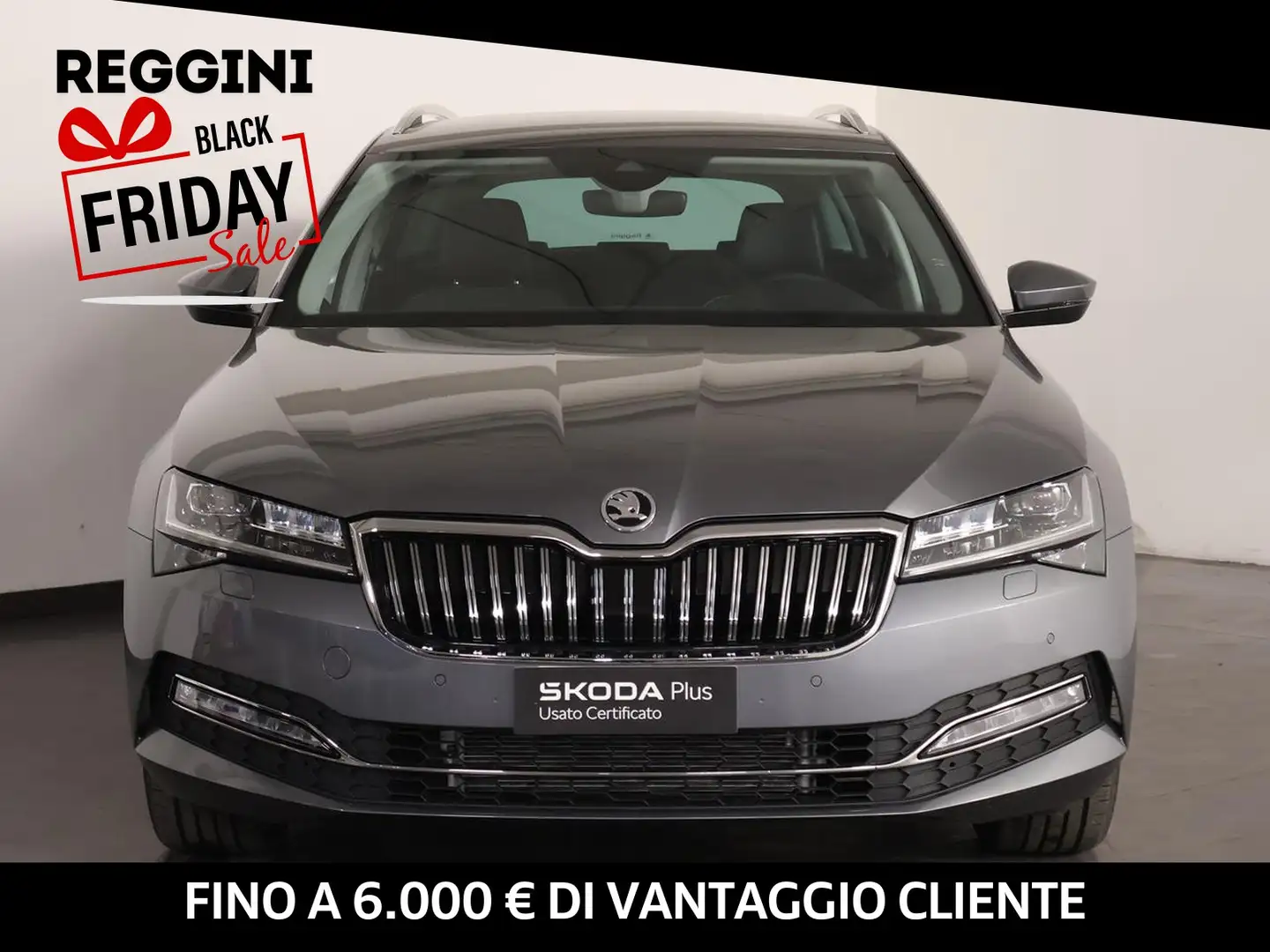 Skoda Superb wagon 2.0 tdi evo style 150cv dsg Gris - 2
