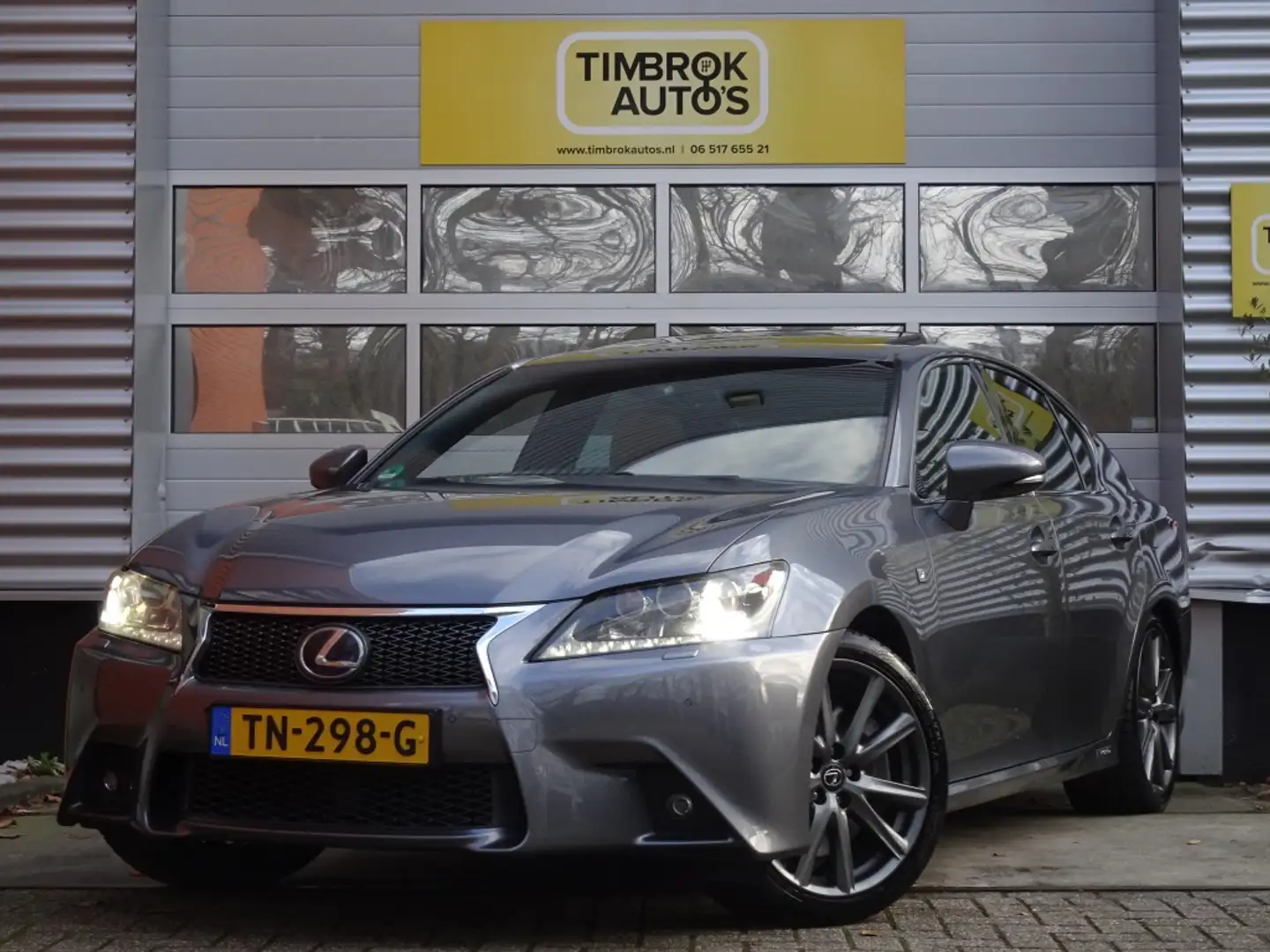 Lexus GS 450h F-Sport *Dakje/HUD/ACC/LKA/Mark L./Trekhaak* Grau - 1