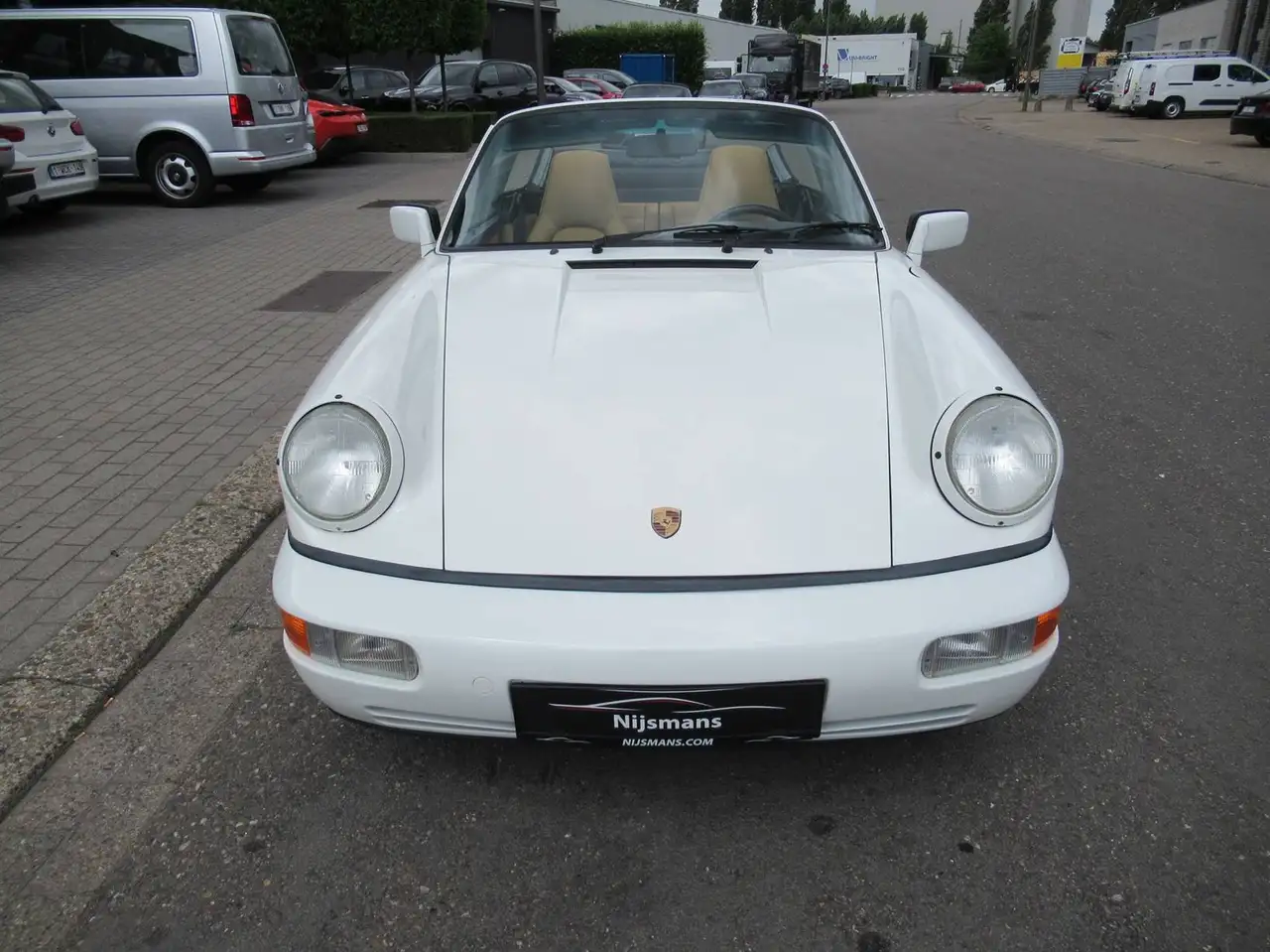 Porsche 911 964 Carrera 2 Cabriolet-Automaat-Airco-Leder, foto 2