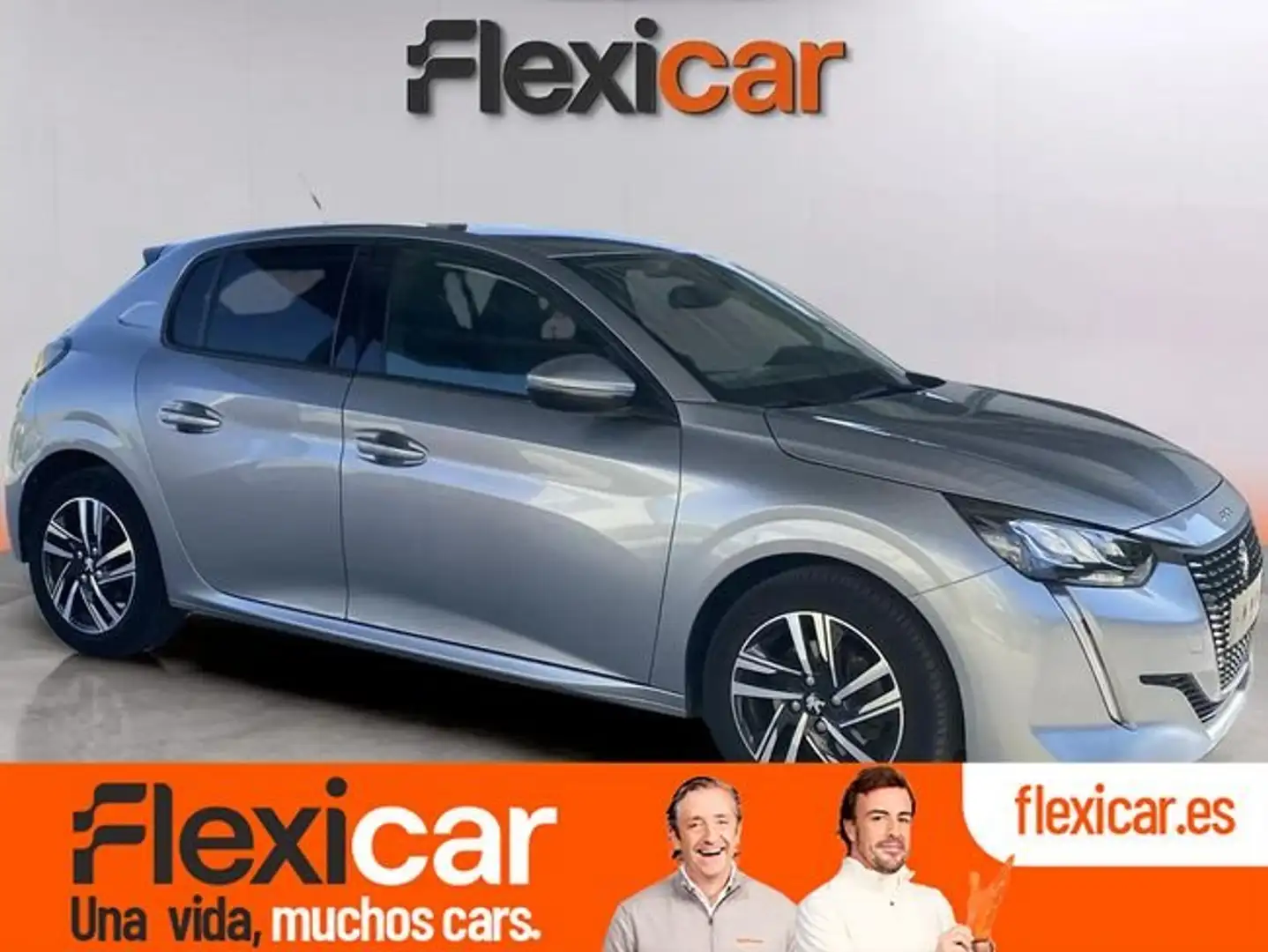 Peugeot 208 PureTech+73kW+%28100CV%29+Allure Gris - 1