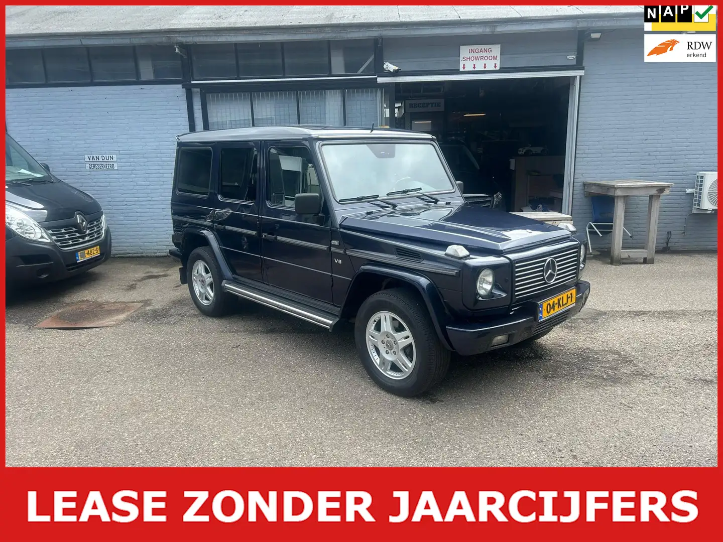Mercedes-Benz G 400 CDI v8 251 pk19900ex btw Blauw - 1