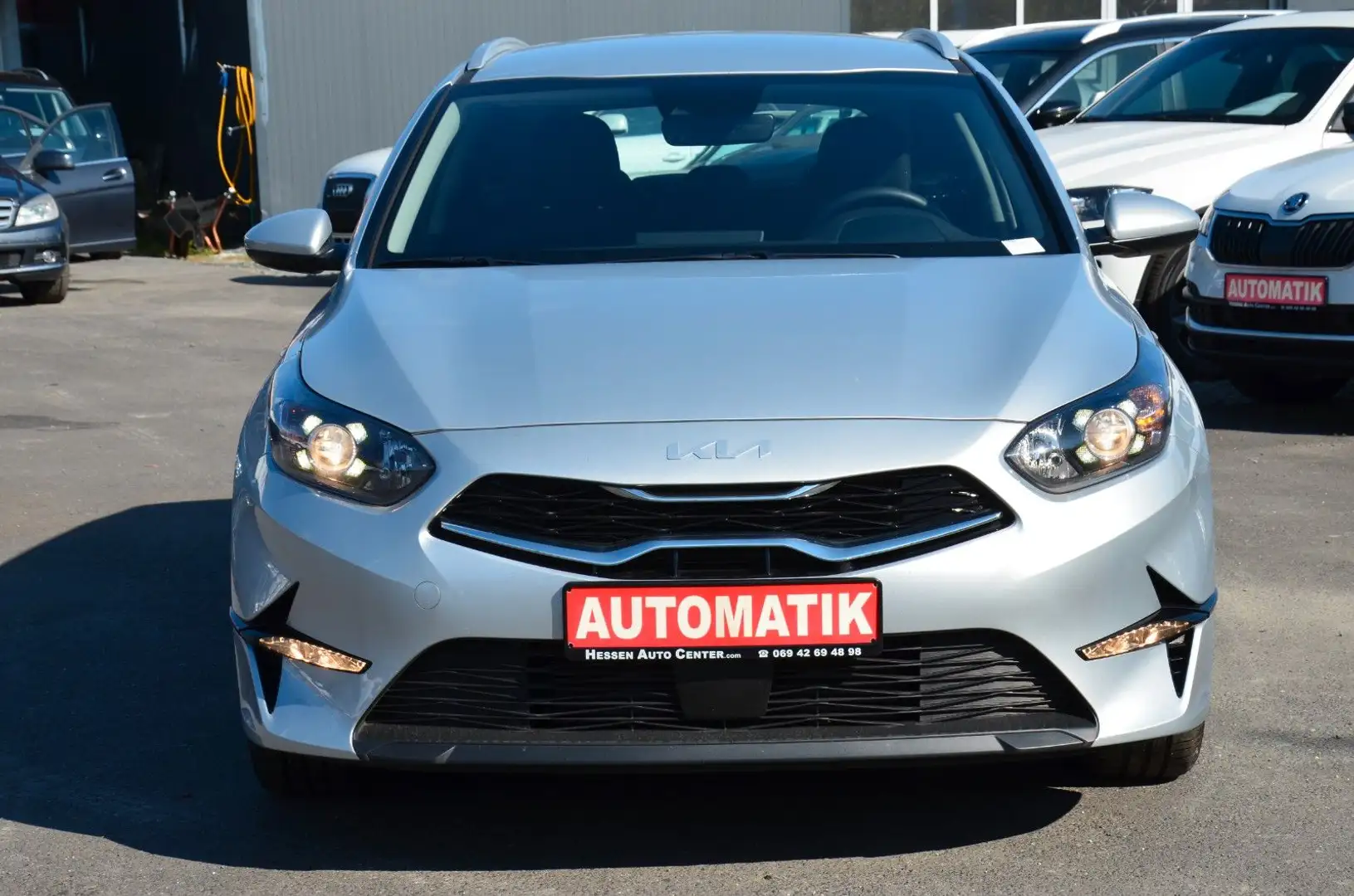 Kia Ceed SW / cee'd SW Cee'd SW*Diesel*1.Hand*Autom*KAMERA*TOP*GARANTIE Argent - 2