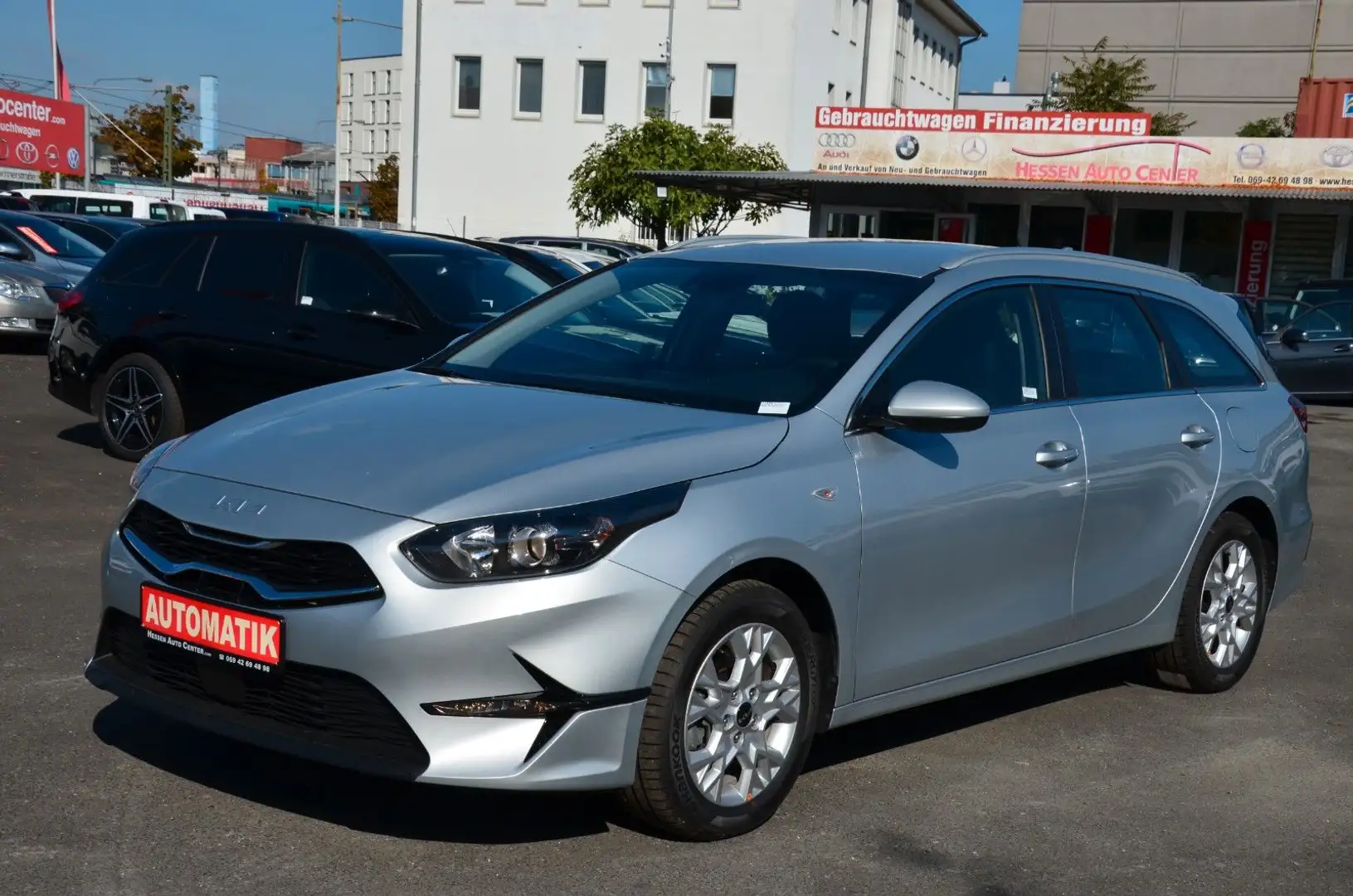 Kia Ceed SW / cee'd SW Cee'd SW*Diesel*1.Hand*Autom*KAMERA*TOP*GARANTIE Argent - 1