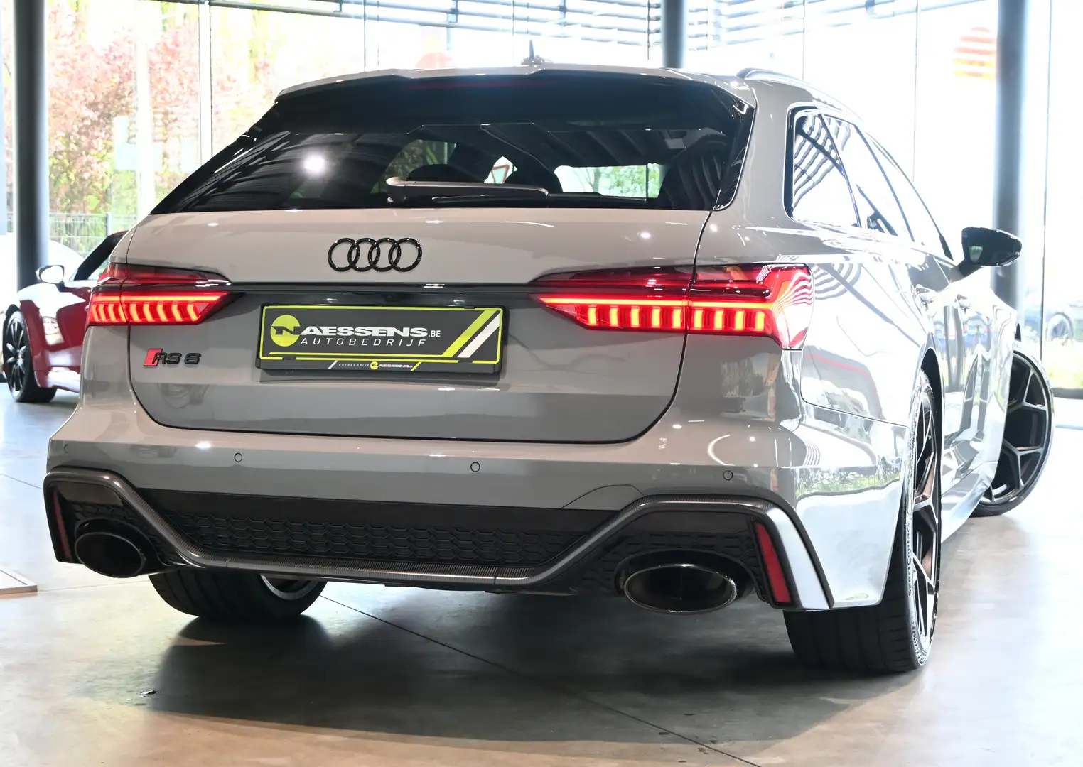 Audi RS6 Avant 4.0 V8 TFSI Quattro Performance **MATRIX/CARBON/B&O/PANO/ACC/HUD/360°CAM/PDC** Gris - 2