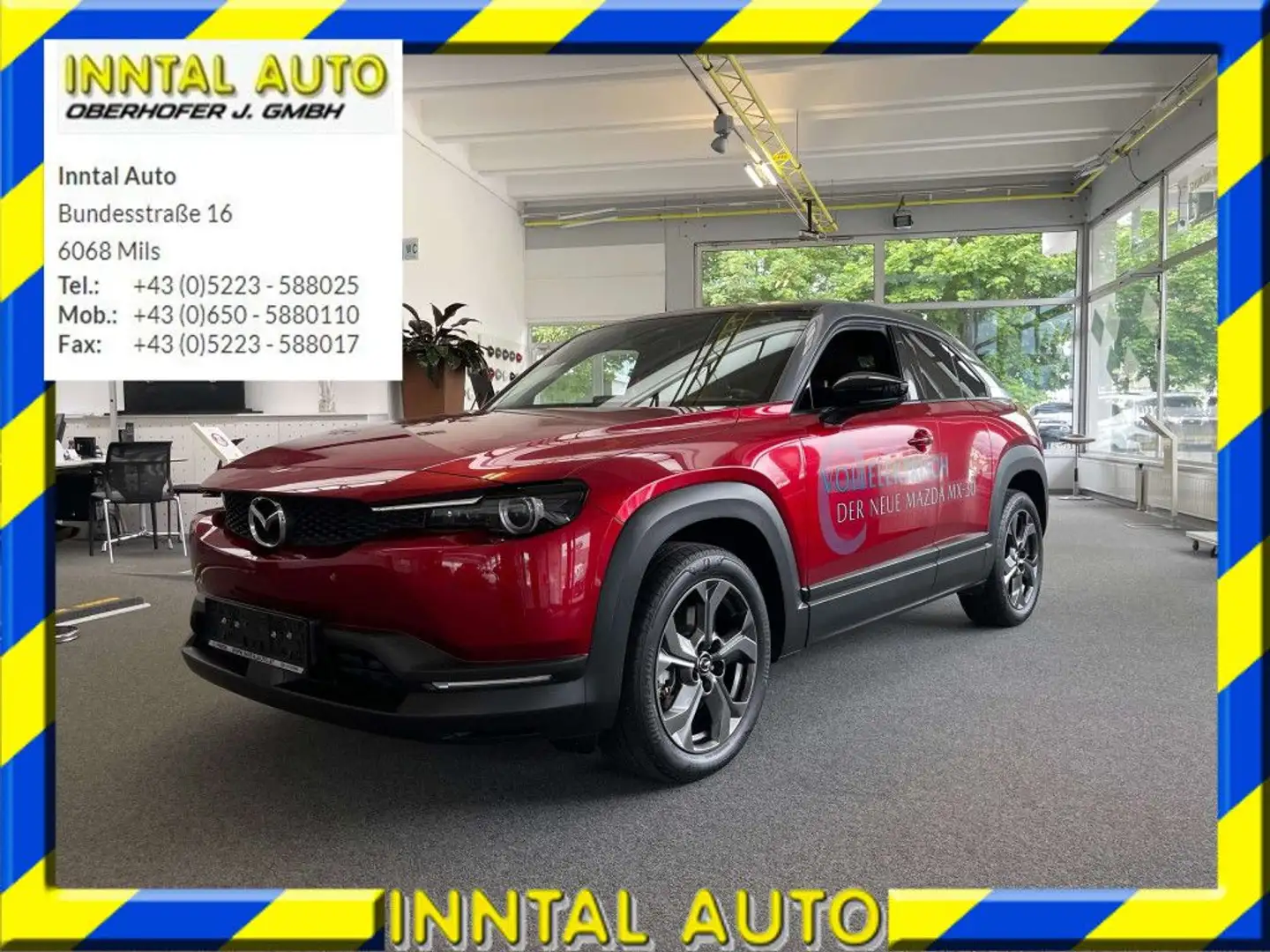 Mazda MX-30 GTE  Premium Vintage//ALL INCL-LEASING 390,- Rot - 1
