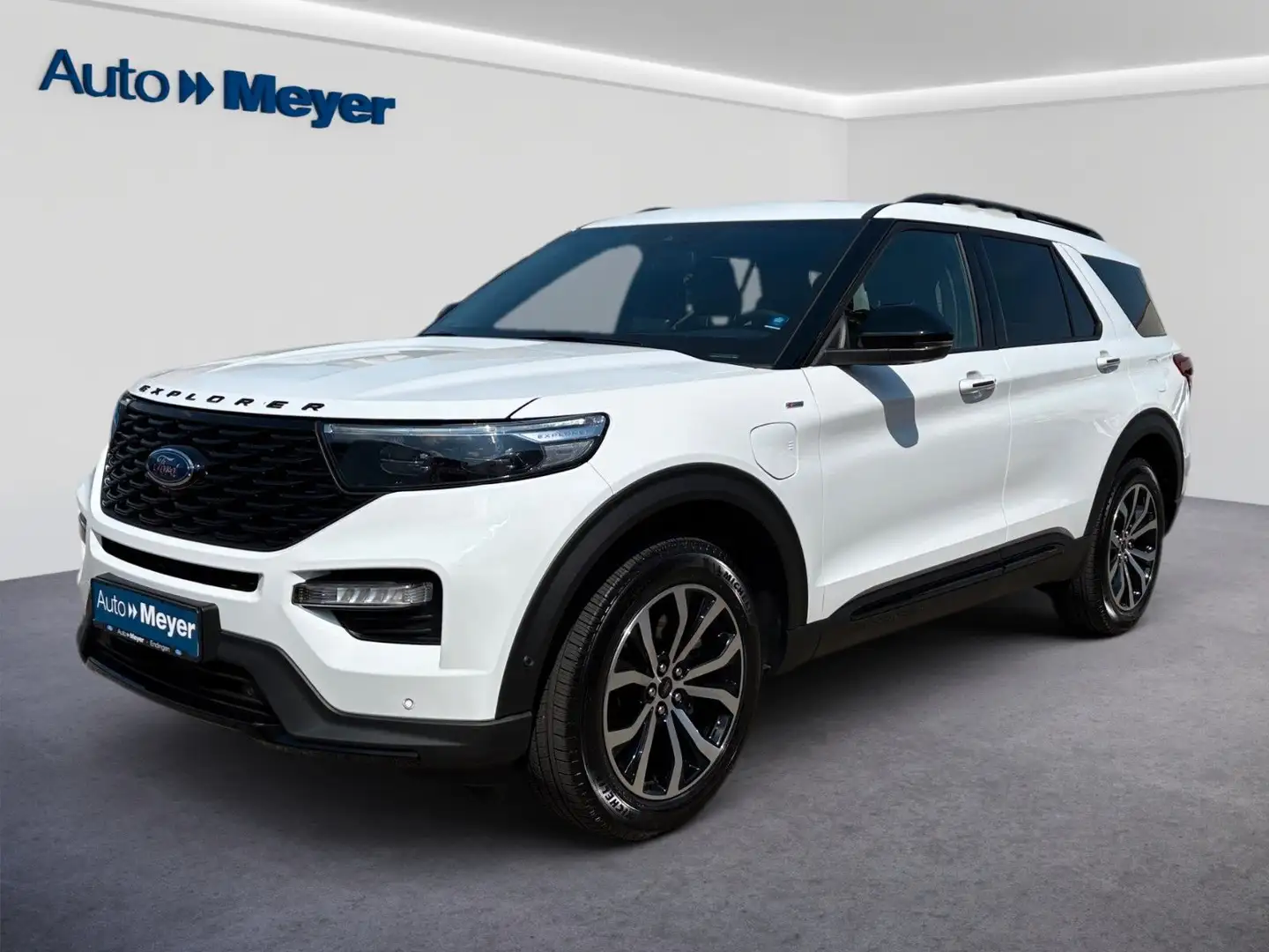 Ford Explorer 3.0 EcoBoost PHEV ST-Line 4x4 |AHK| Weiß - 1