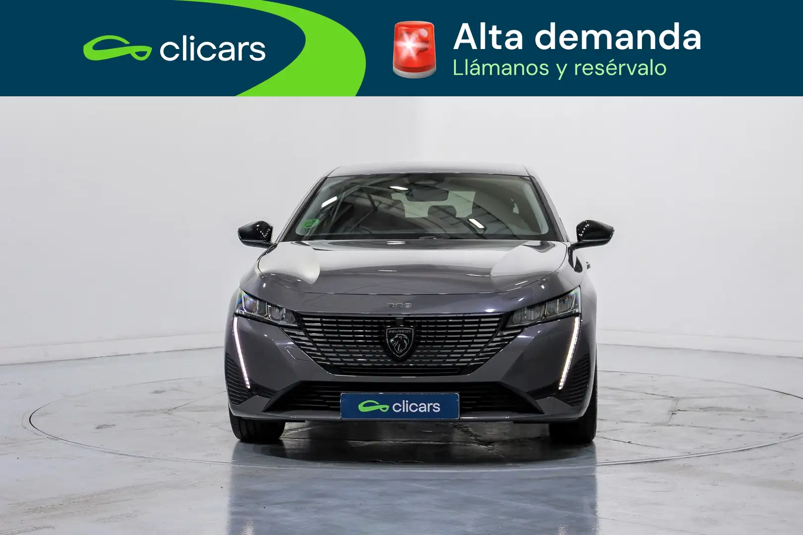 Peugeot 308 1.2 PureTech S&S Allure 130 Gris - 2