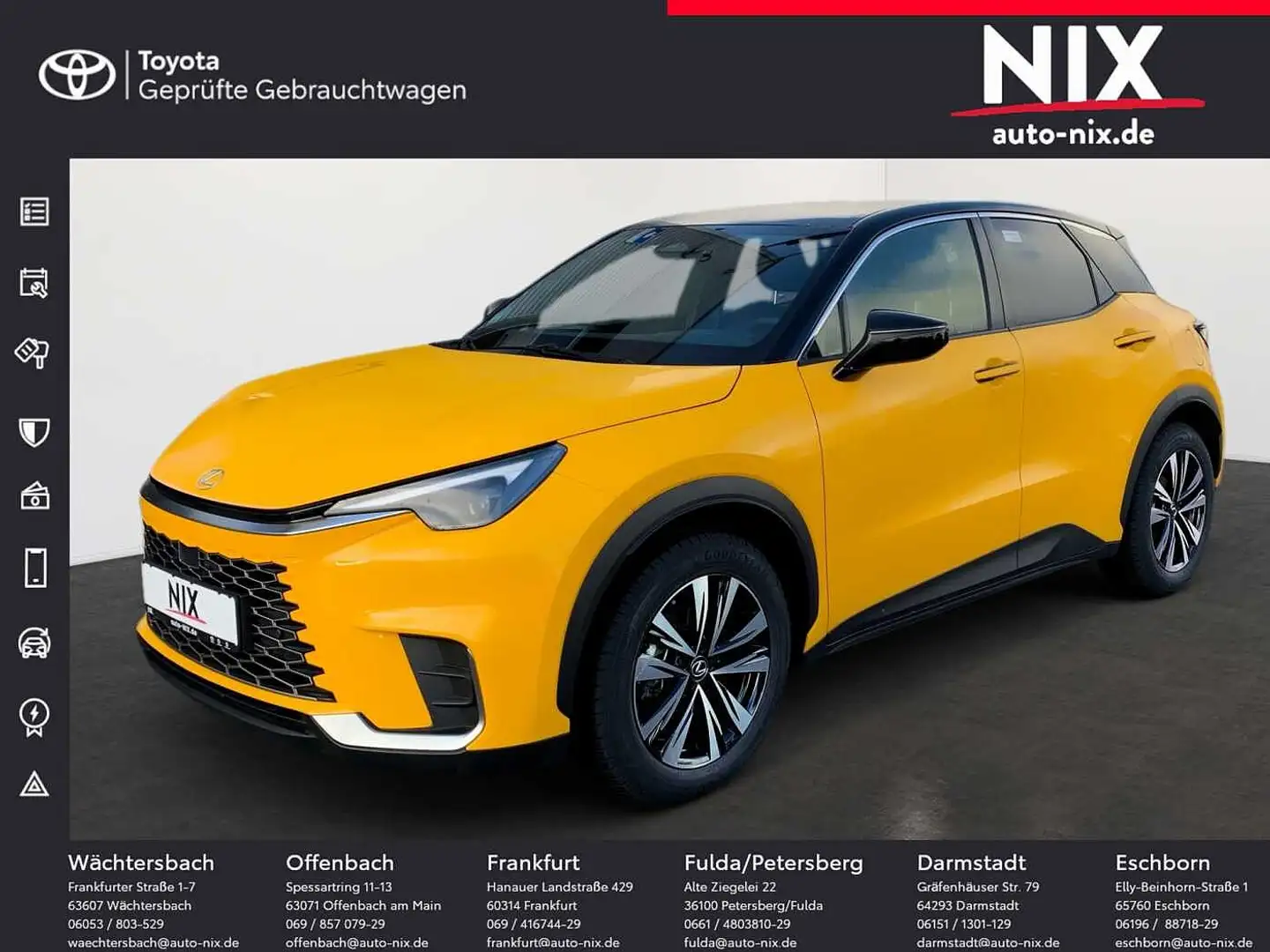 Lexus LBX 1.5 Hybrid Emotion LED KLIMA KAMERA Gelb - 1