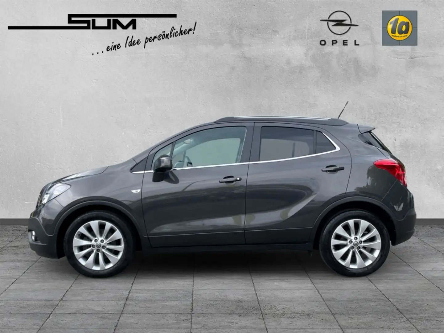 Opel Mokka Innovation Turbo 1.4 Automatik Klimaa Tempo Navi B Silber - 2