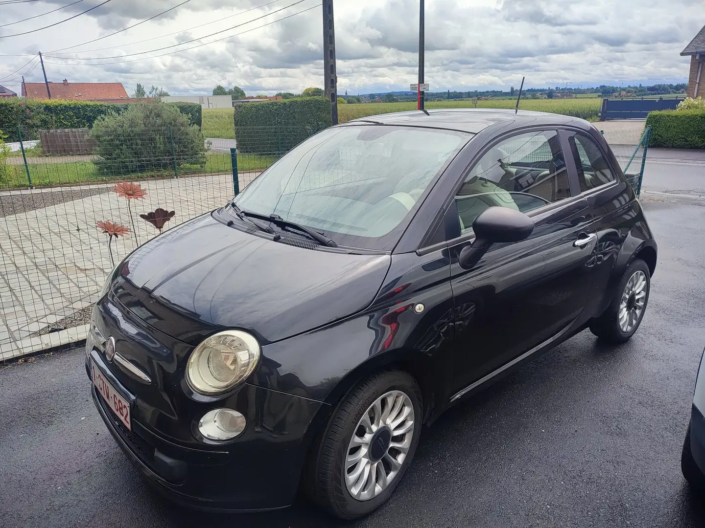 Fiat 500 500 1.2i Lounge Noir - 1