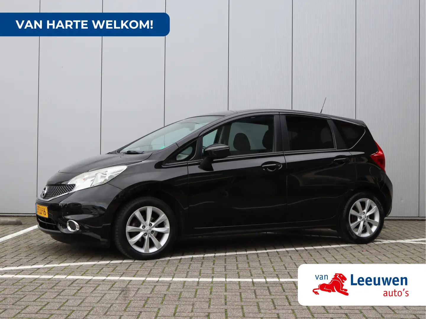 Nissan Note 1.2 98PK Connect Edition | 15" | Navigatie | Airco Zwart - 1