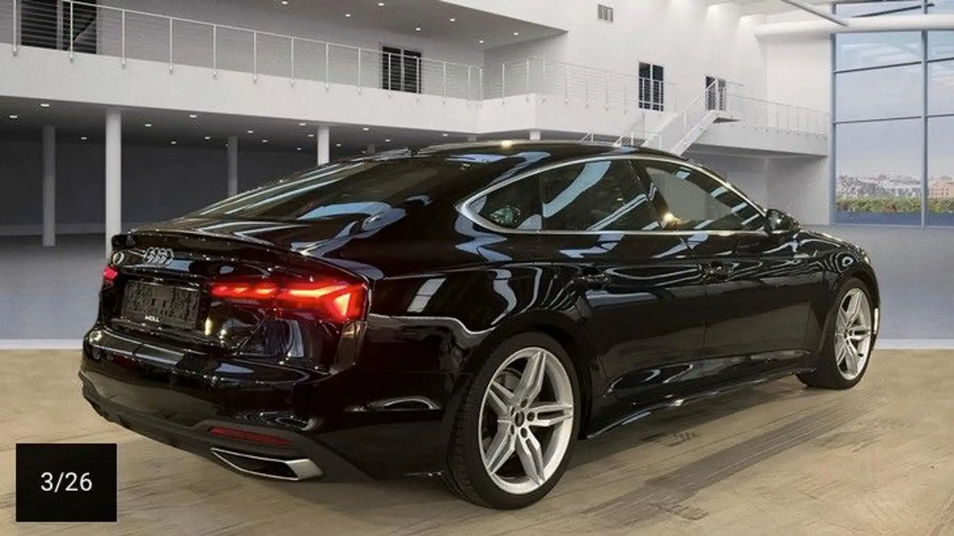 Audi A5 Sportback 40 TFSI S-Line NAVI+/ACC Schwarz - 2