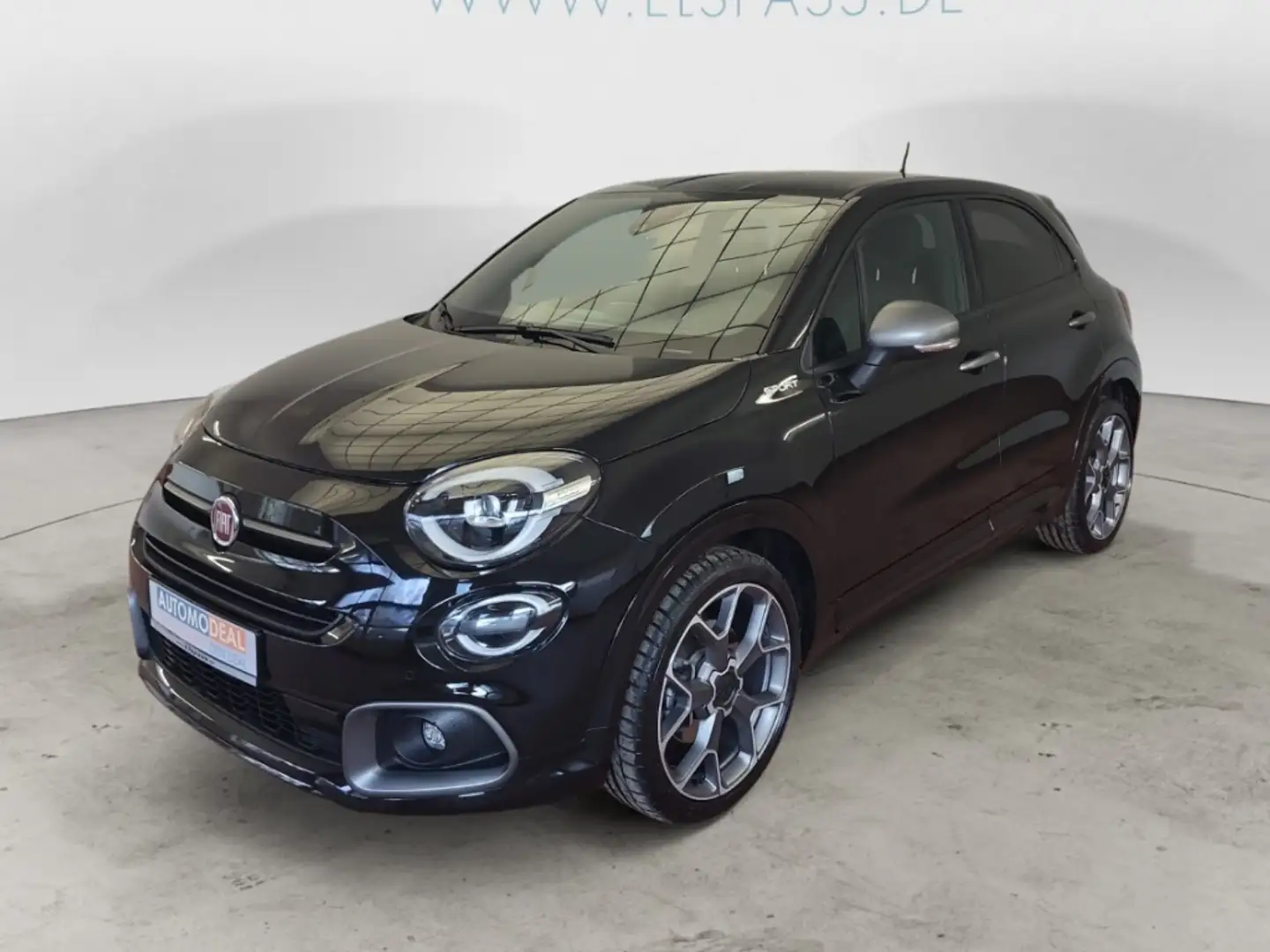 Fiat 500X Sport AUTOMATIK NAV LED KAMERA SITZ.HZG TEMPOMAT A Schwarz - 2